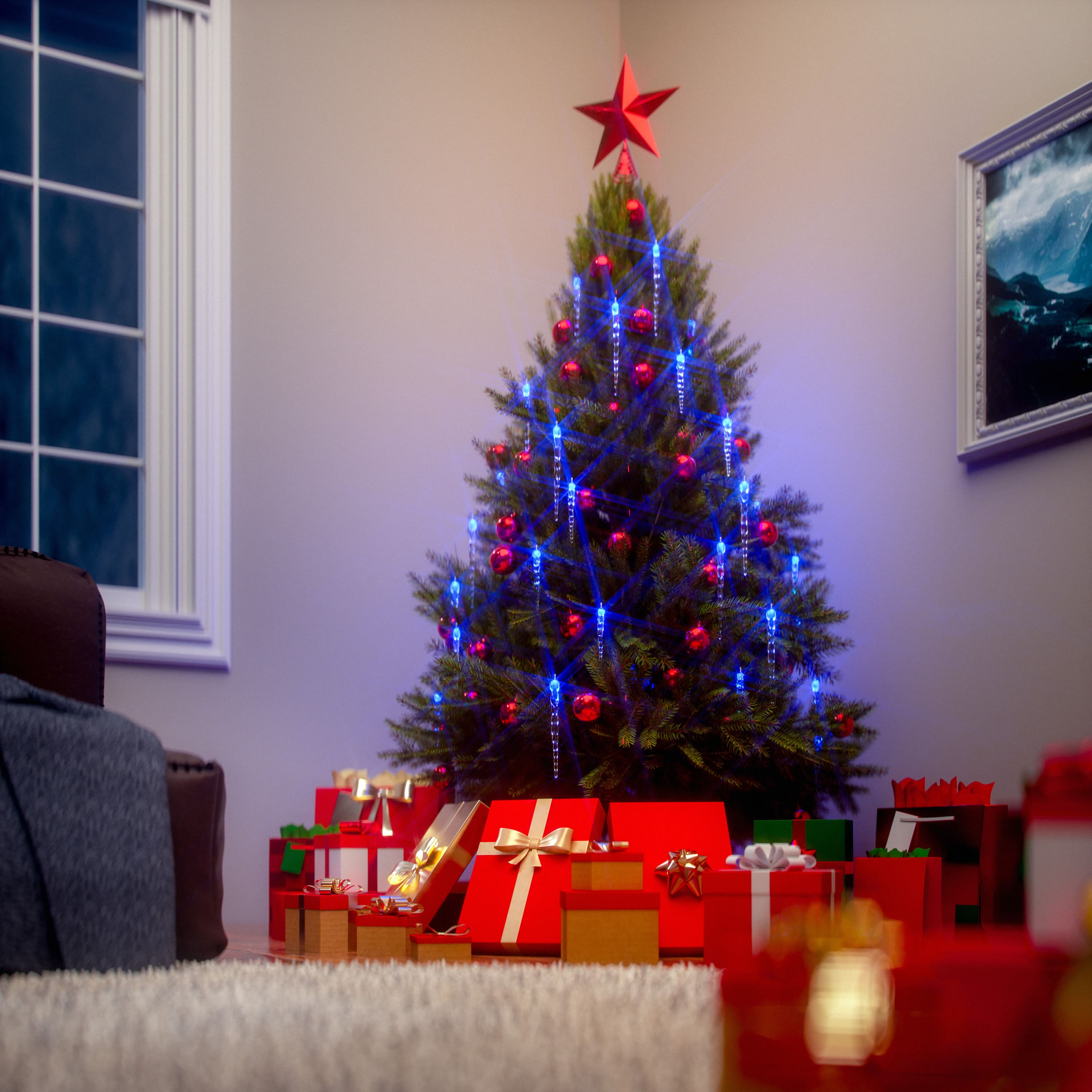 Kerstballenverlichting\u002080\u0020LED\u00B4s\u002013m