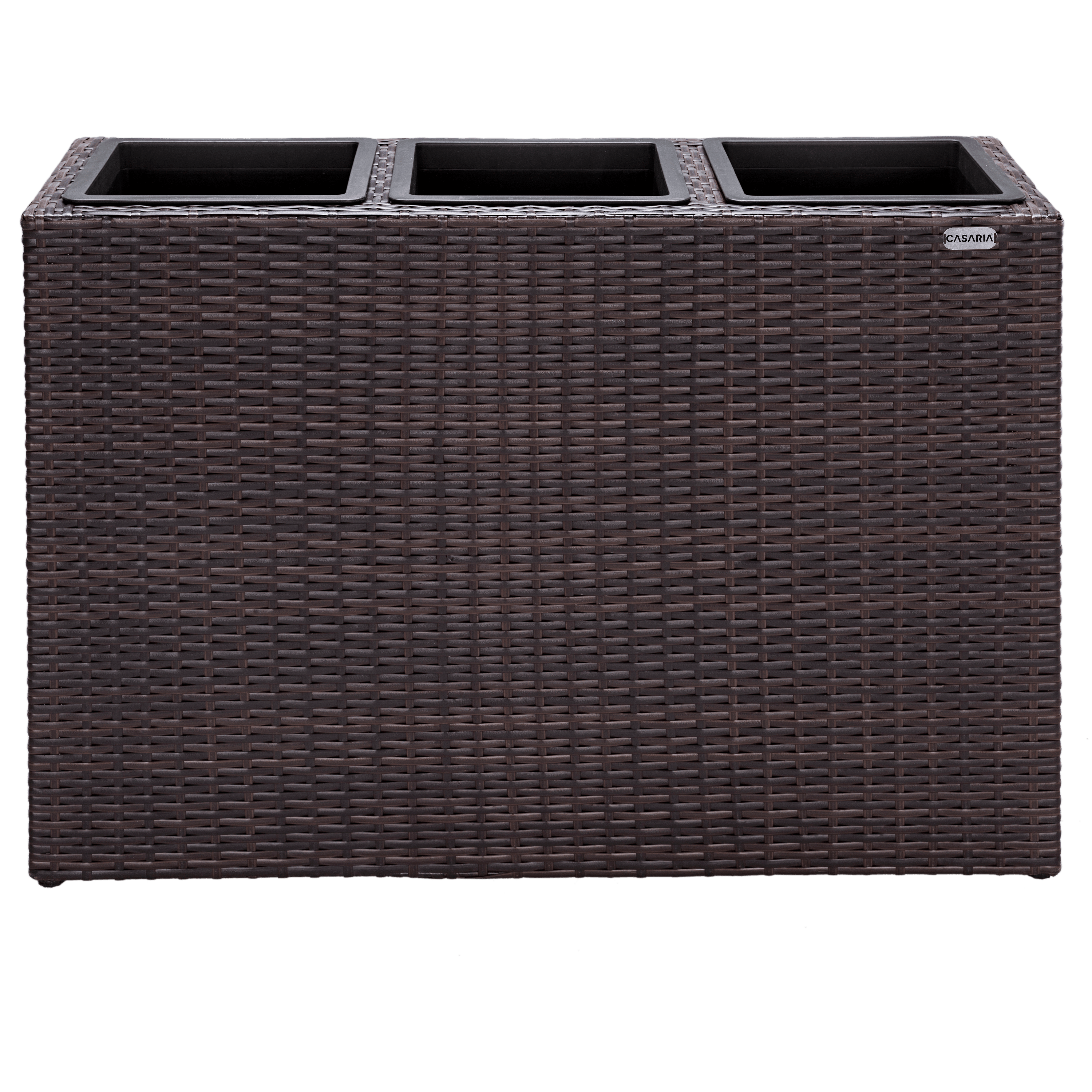 Polyrattan\u0020Bloempot\u0020Bruin\u002083x30,5x60cm Polyrattan\u0020Bloempot\u0020Bruin\u002083x30,5x60cm