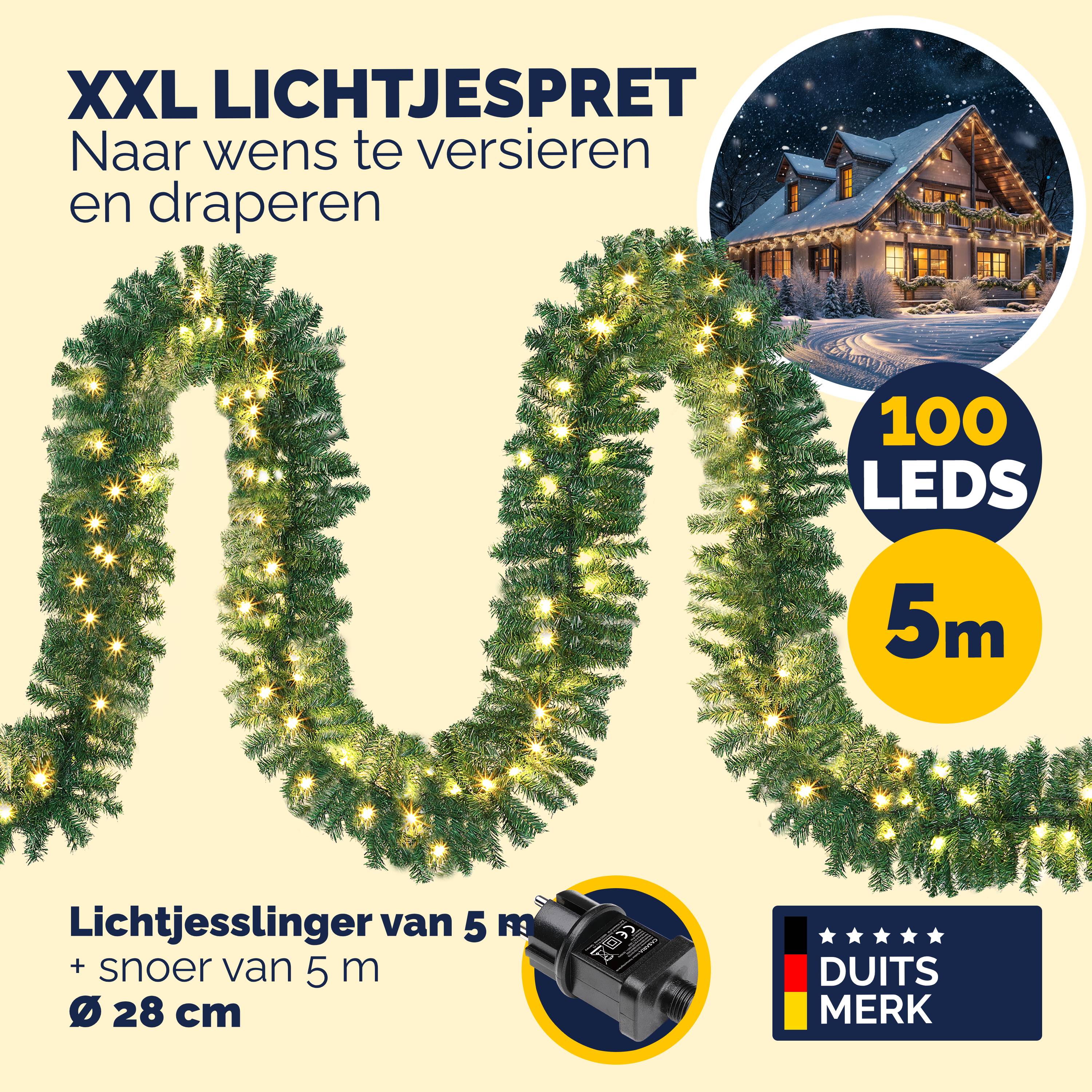 Kerstslinger\u00205m\u0020incl\u0020Afstandsbediening Kerstslinger\u00205m\u0020incl\u0020Afstandsbediening