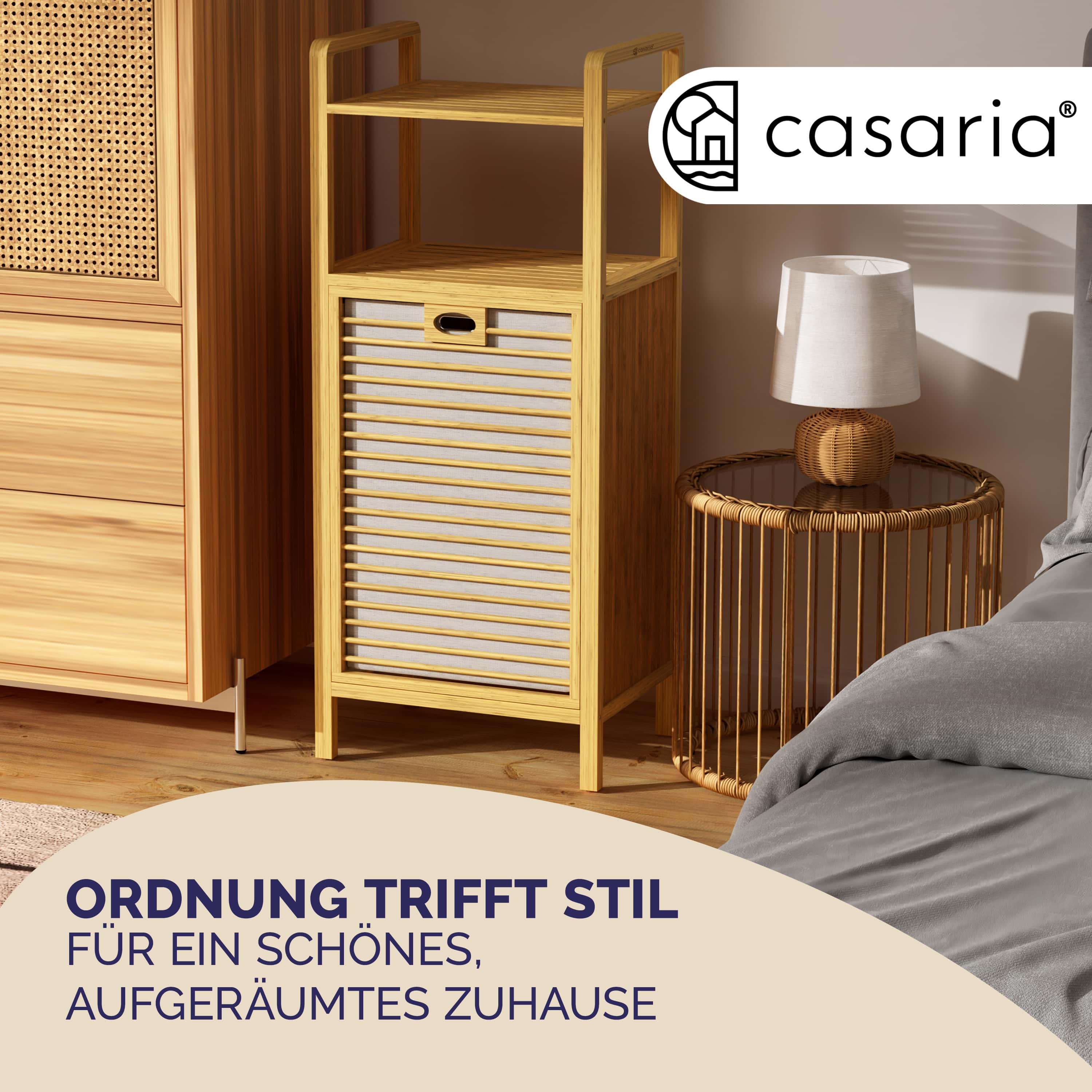 Badkamerkast\u0020met\u0020Wasmand\u0020Bamboe\u002043L Badkamerkast\u0020met\u0020Wasmand\u0020Bamboe\u002043L