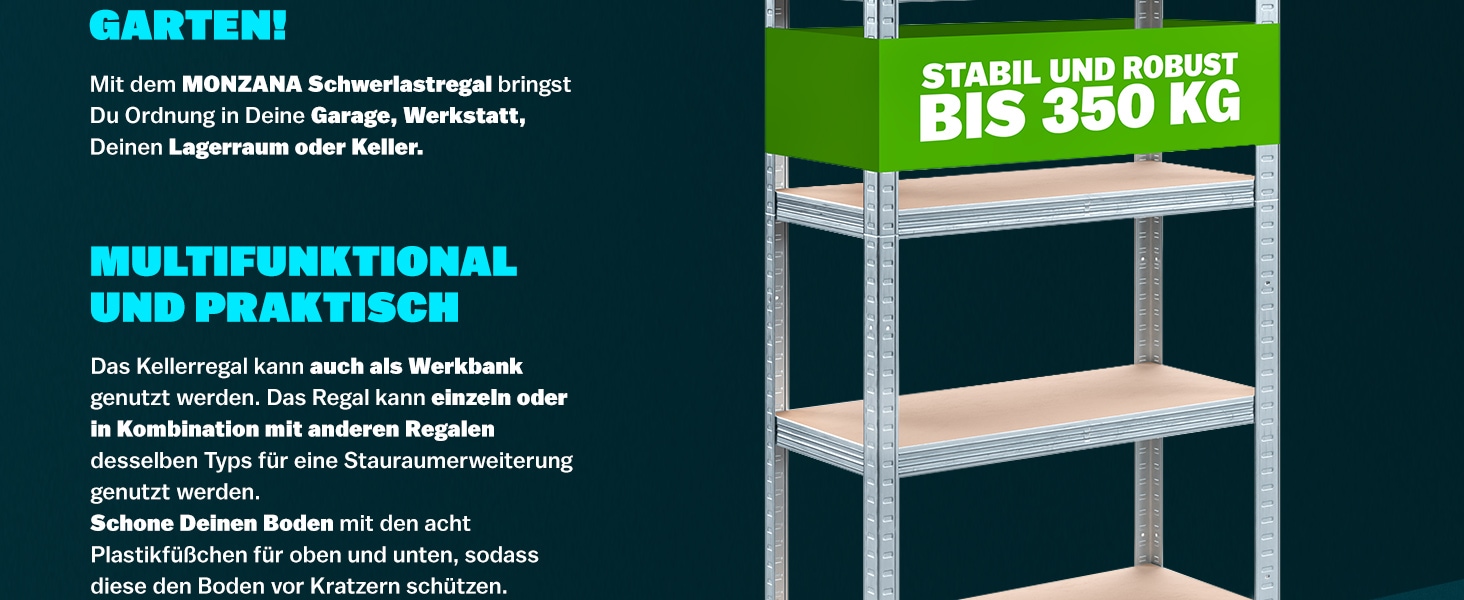 Stellingkast\u0020met\u00205\u0020Planken\u0020Set\u0020van\u00202\u0020175x75x30cm\u0020350kg