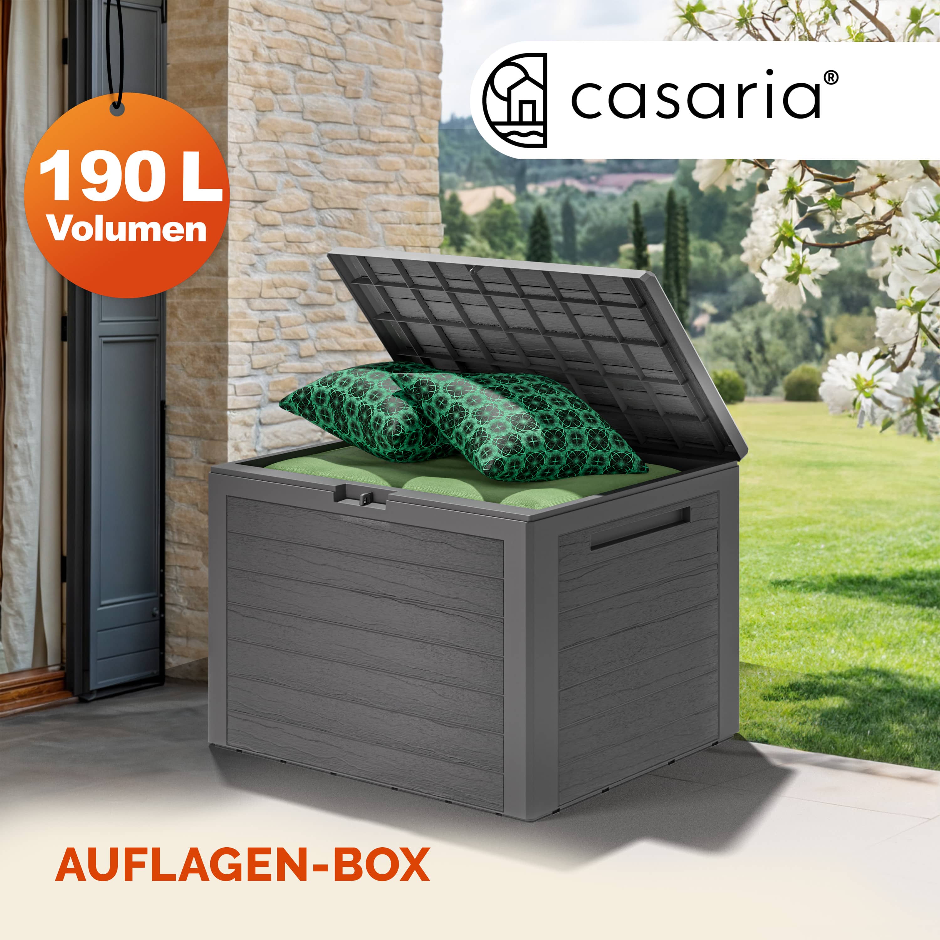 Kussenbox\u0020Lille\u0020Grijs\u0020190L\u0020houtlook Kussenbox\u0020Lille\u0020Grijs\u0020190L\u0020houtlook