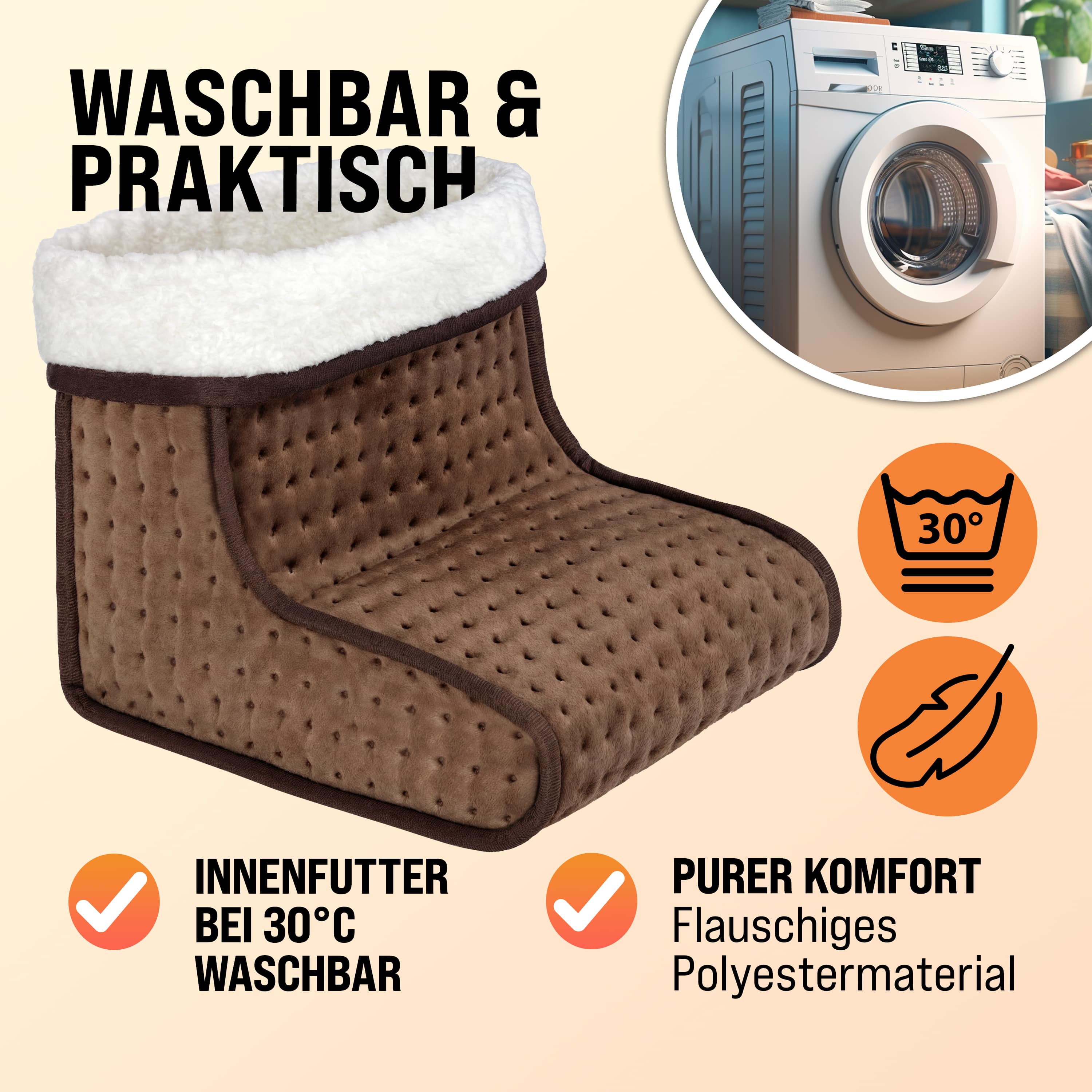 Elektrische\u0020Voetenwarmer\u0020Bruin\u00206\u0020Standen\u0020100W Elektrische\u0020Voetenwarmer\u0020Bruin\u00206\u0020Standen\u0020100W