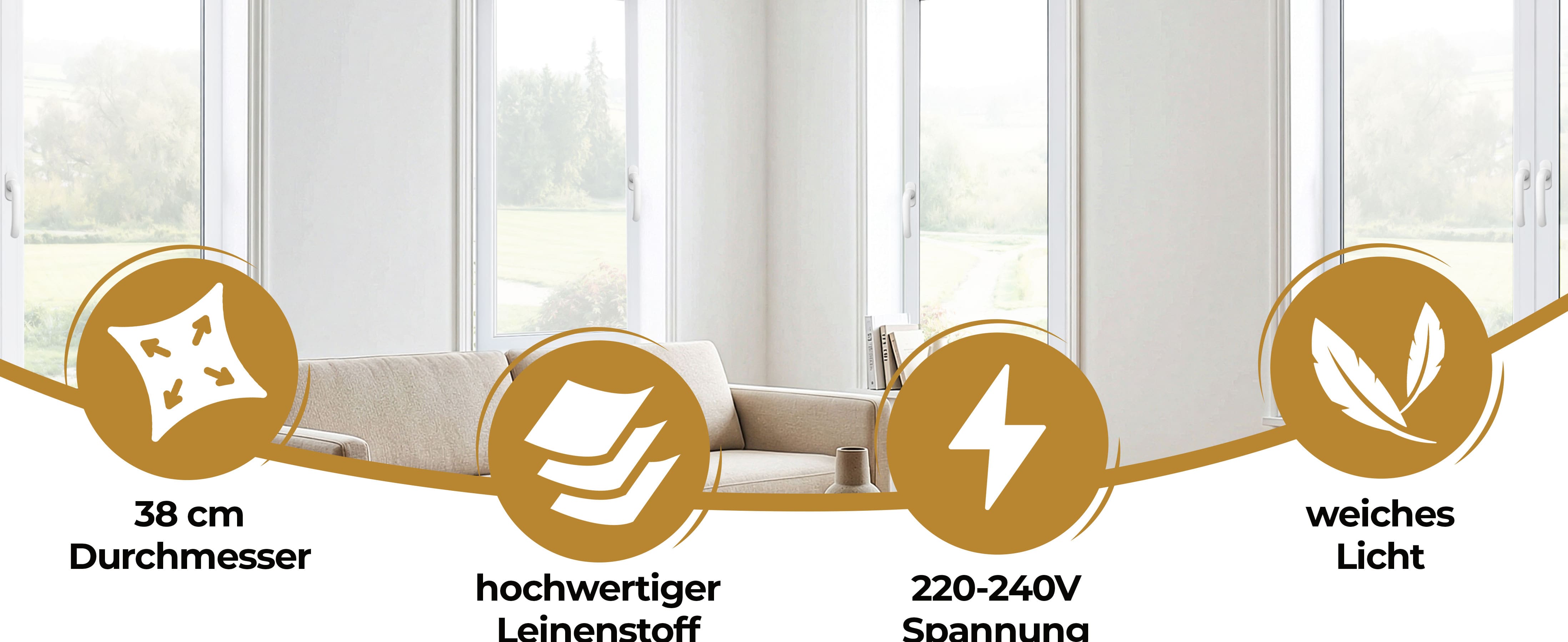 Plafondlamp\u0020Taupe\u0020Stof\u0020\u00F838cm Plafondlamp\u0020Taupe\u0020Stof\u0020\u00F838cm