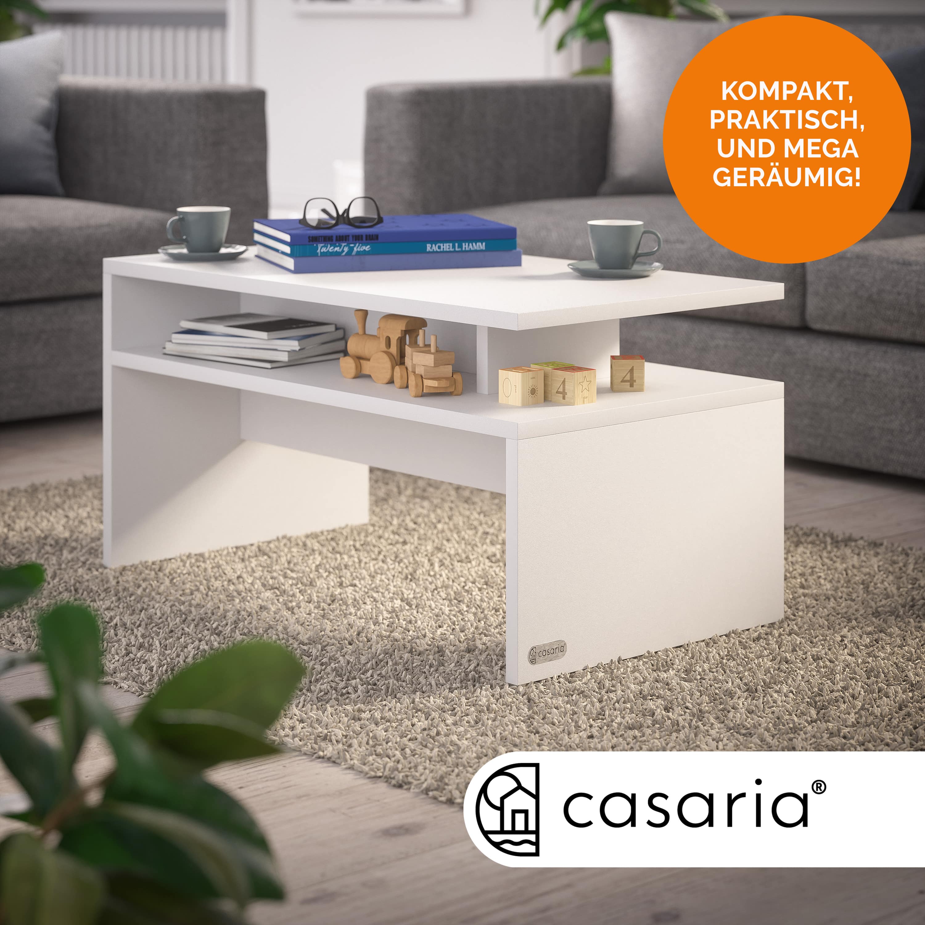 Salontafel\u0020Sacramento\u0020Wit\u002095x55x50cm Salontafel\u0020Sacramento\u0020Wit\u002095x55x50cm