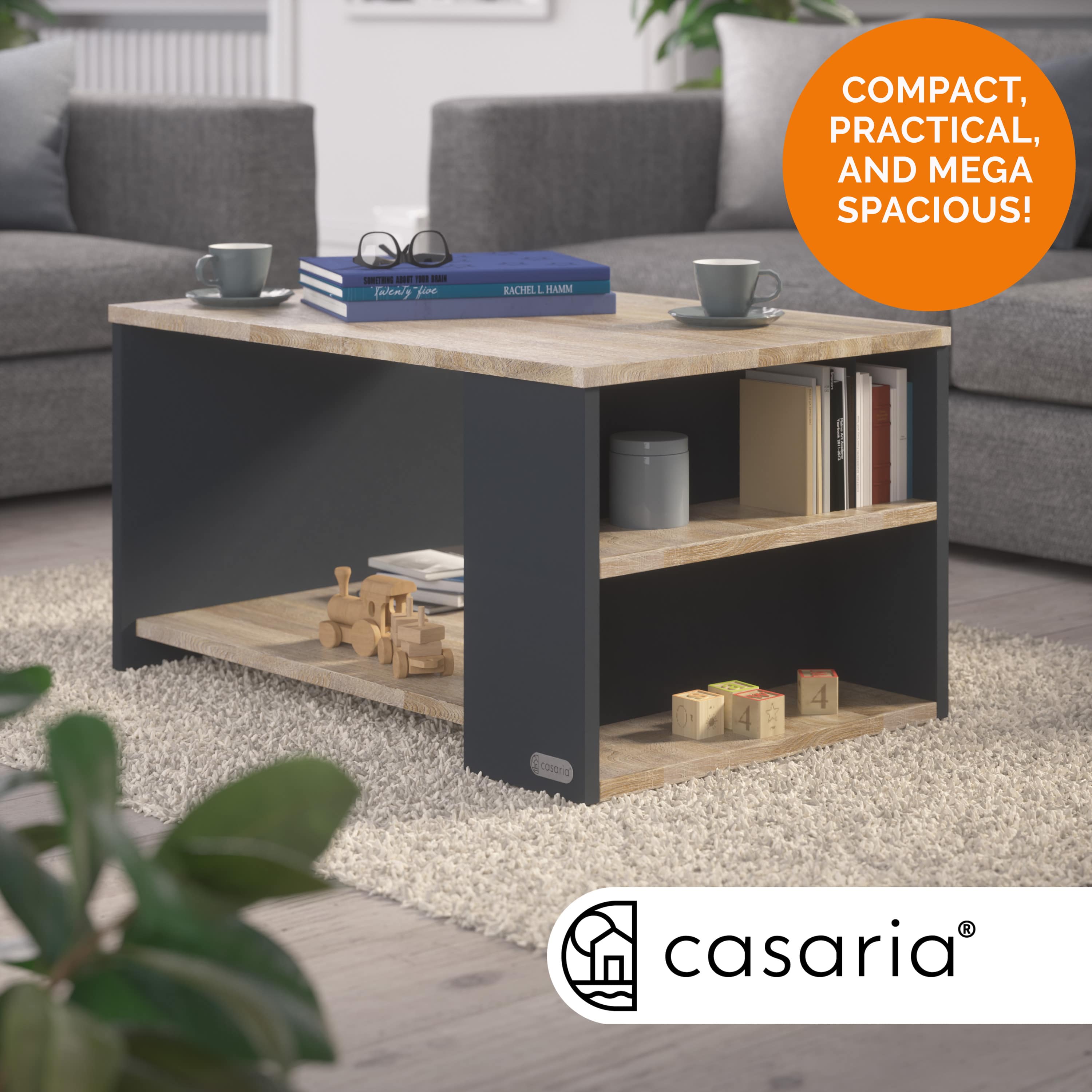 Salontafel\u0020Santa\u0020Cruz\u0020Hout\u002FGrijs\u002090x60x50cm Salontafel\u0020Santa\u0020Cruz\u0020Hout\u002FGrijs\u002090x60x50cm