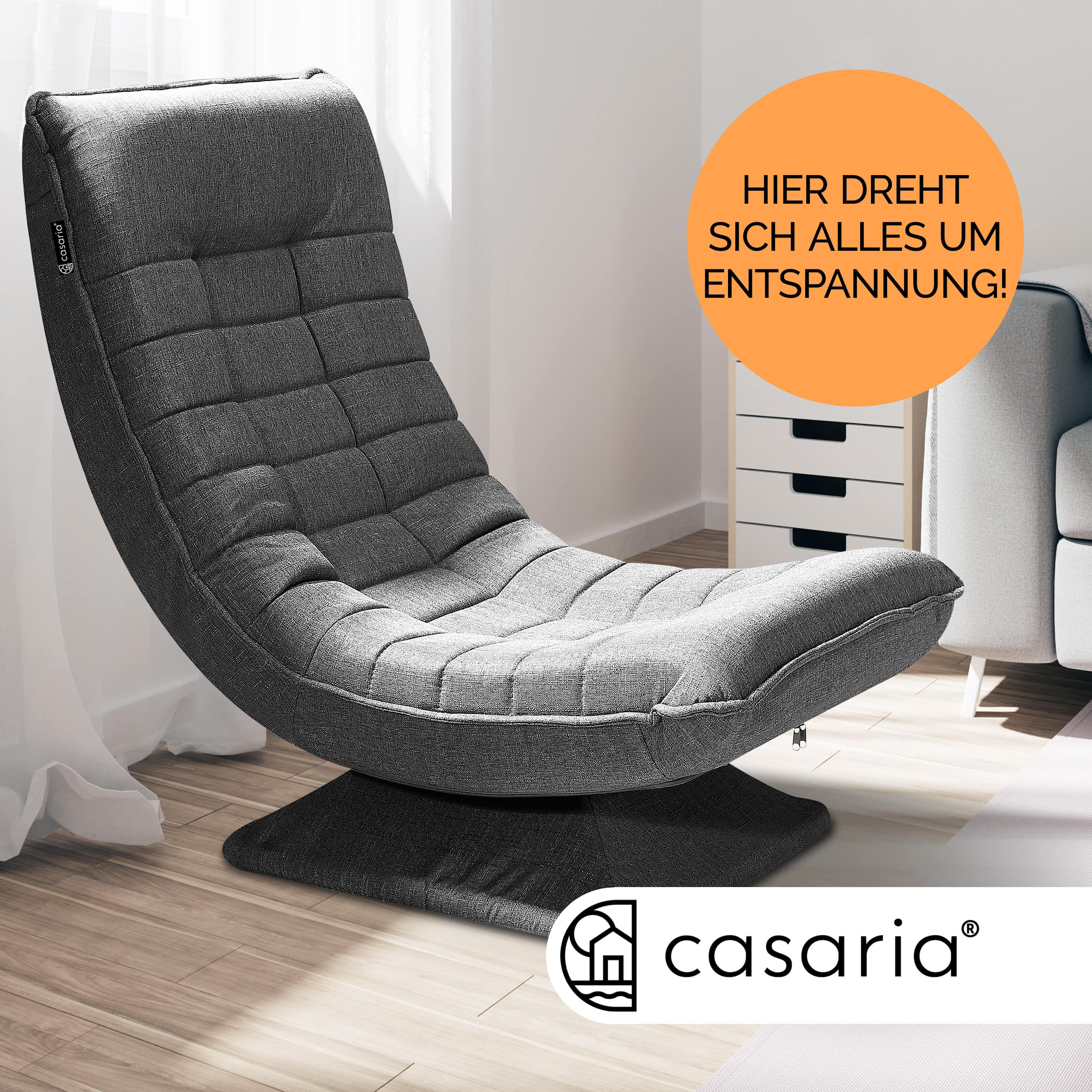 Relax\u0020Lounger\u0020Aberdeen\u0020Stof\u0020Grijs