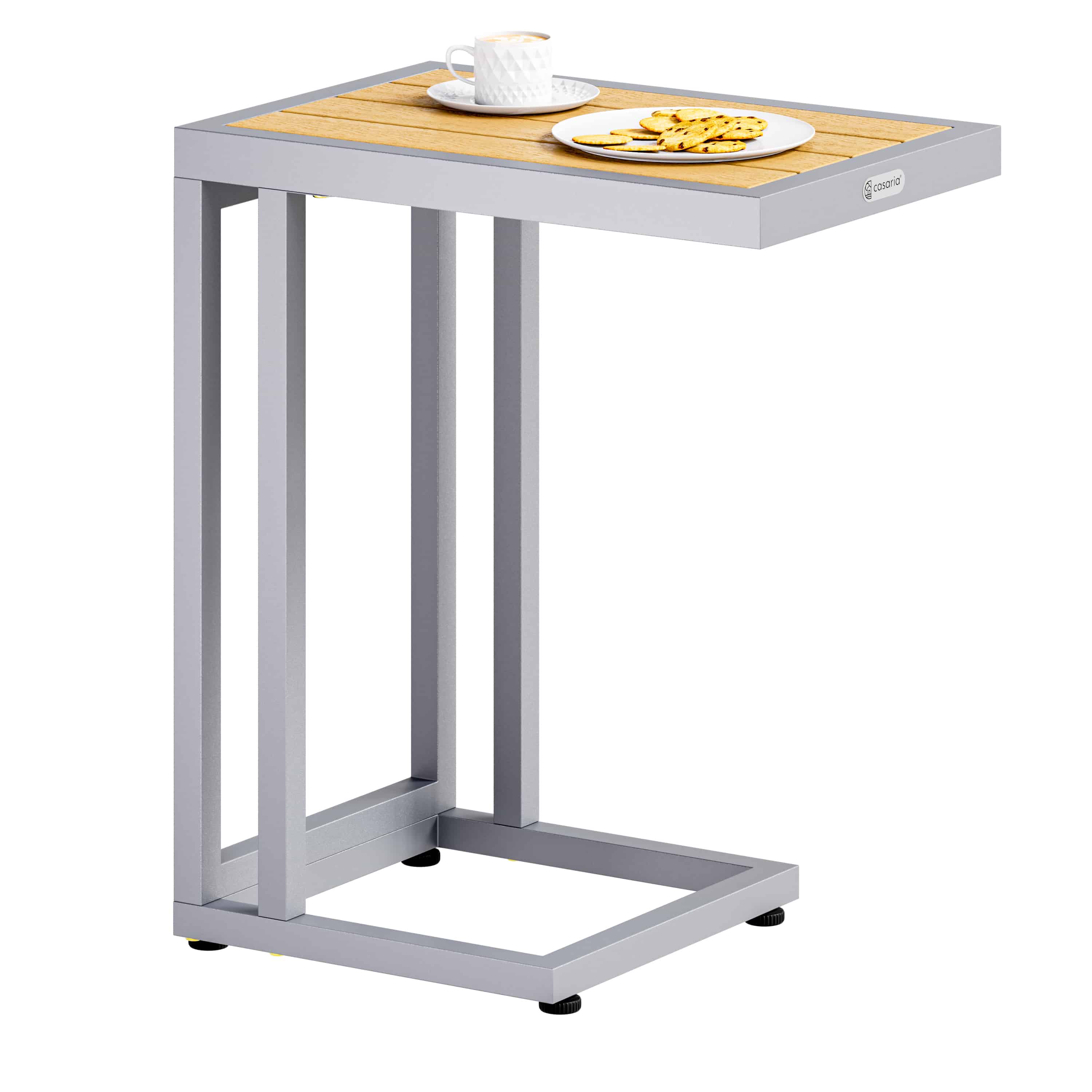 Bijzettafel\u0020Natur\u0020WPC\u002065,5x50x40cm Bijzettafel\u0020Natur\u0020WPC\u002065,5x50x40cm