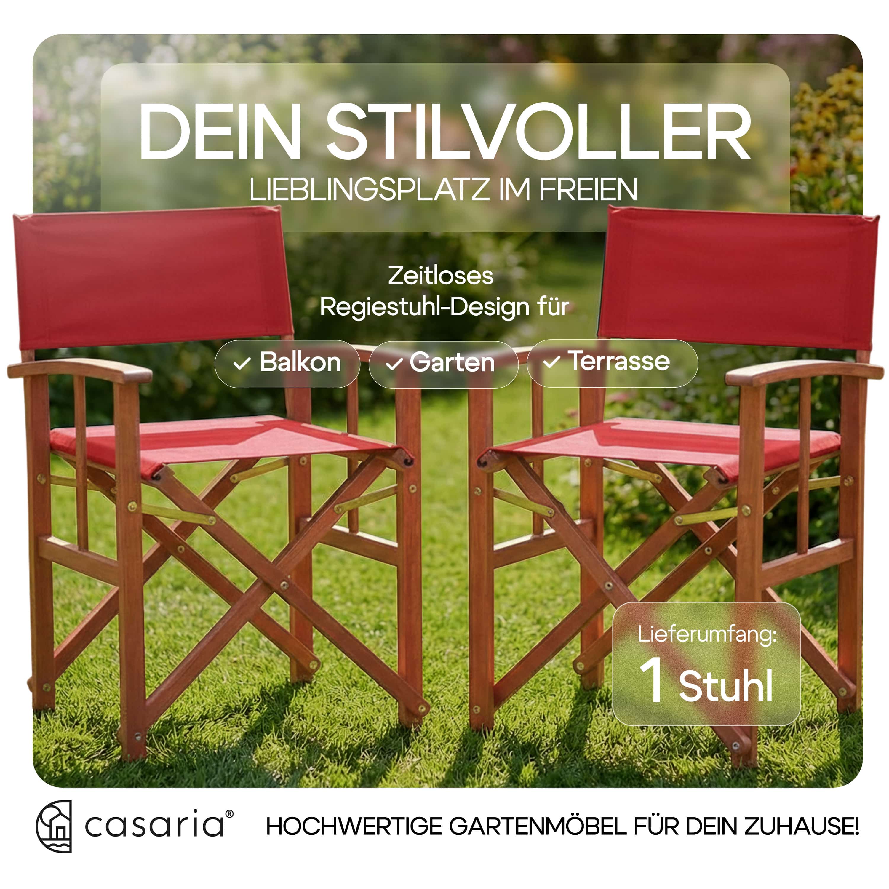 Regisseursstoel\u0020rood\u0020eucalyptushout\u0020FSC\u00AE\u002Dgecertificeerd\u0020Inklapbare\u0020tuinstoel\u0020tot\u0020160\u0020kg