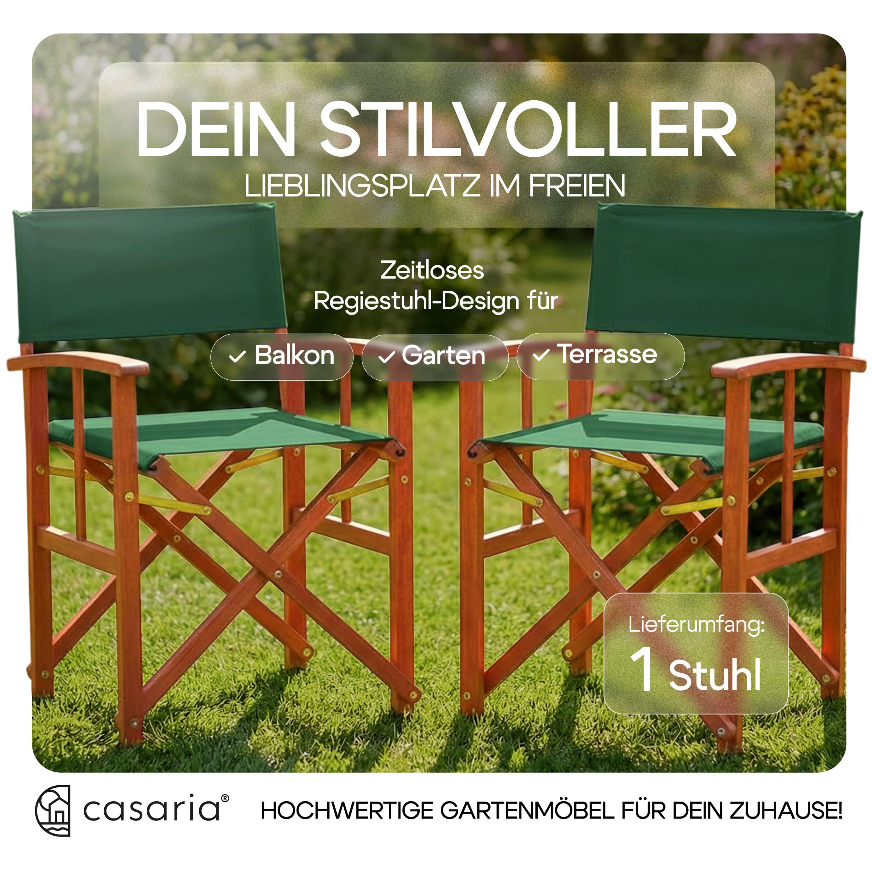 Regisseursstoel\u0020Groen\u0020eucalyptushout\u0020FSC\u00AE\u002Dgecertificeerd\u0020Inklapbare\u0020tuinstoel\u0020tot\u0020160\u0020kg