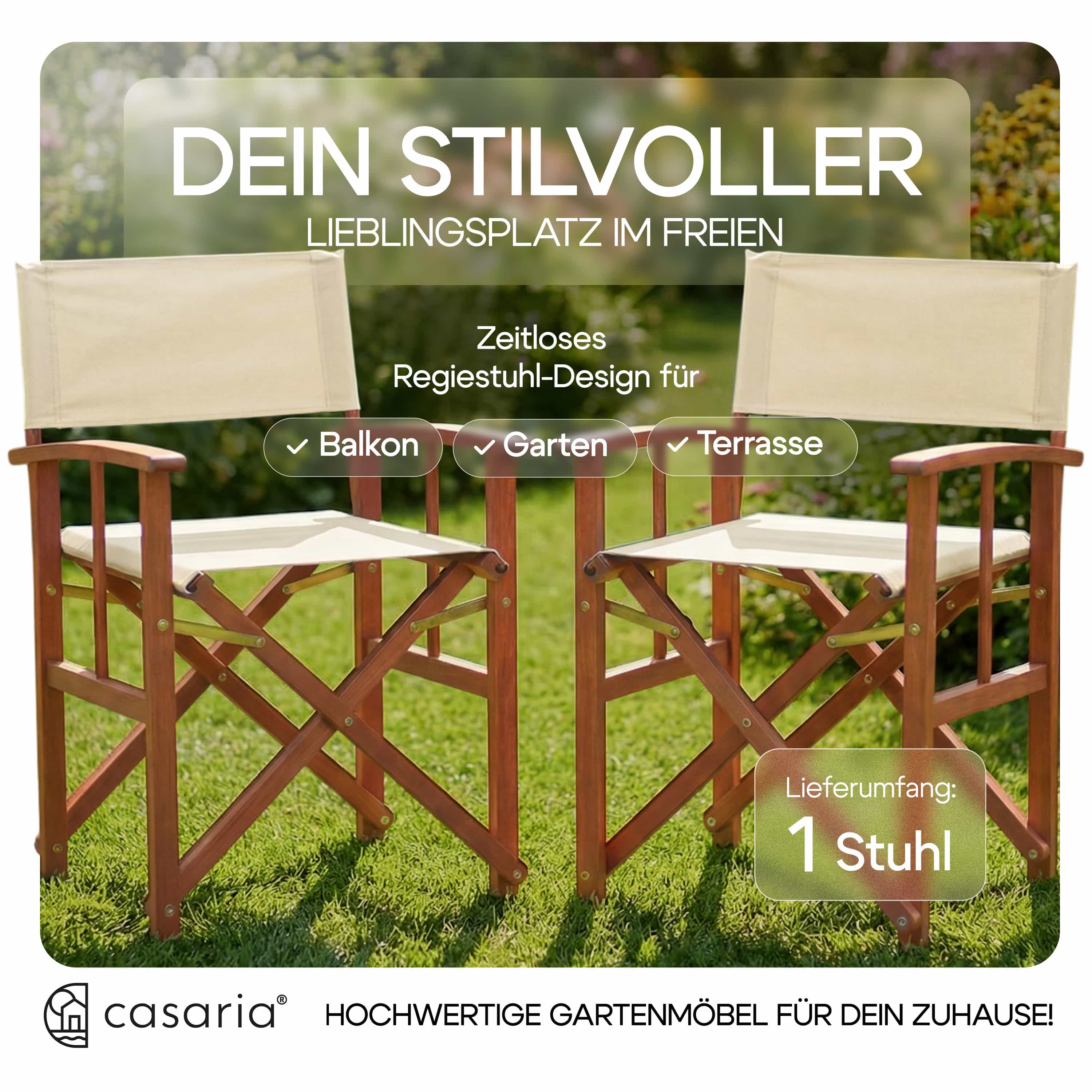 Regisseursstoel\u0020cr\u00E8me\u0020eucalyptushout\u0020FSC\u00AE\u002Dgecertificeerd\u0020Inklapbare\u0020tuinstoel\u0020tot\u0020160\u0020kg