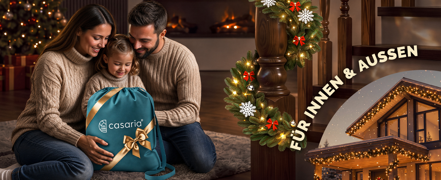 Premium\u0020kerstslinger\u00205\u0020m\u0020met\u0020lichtsnoer
