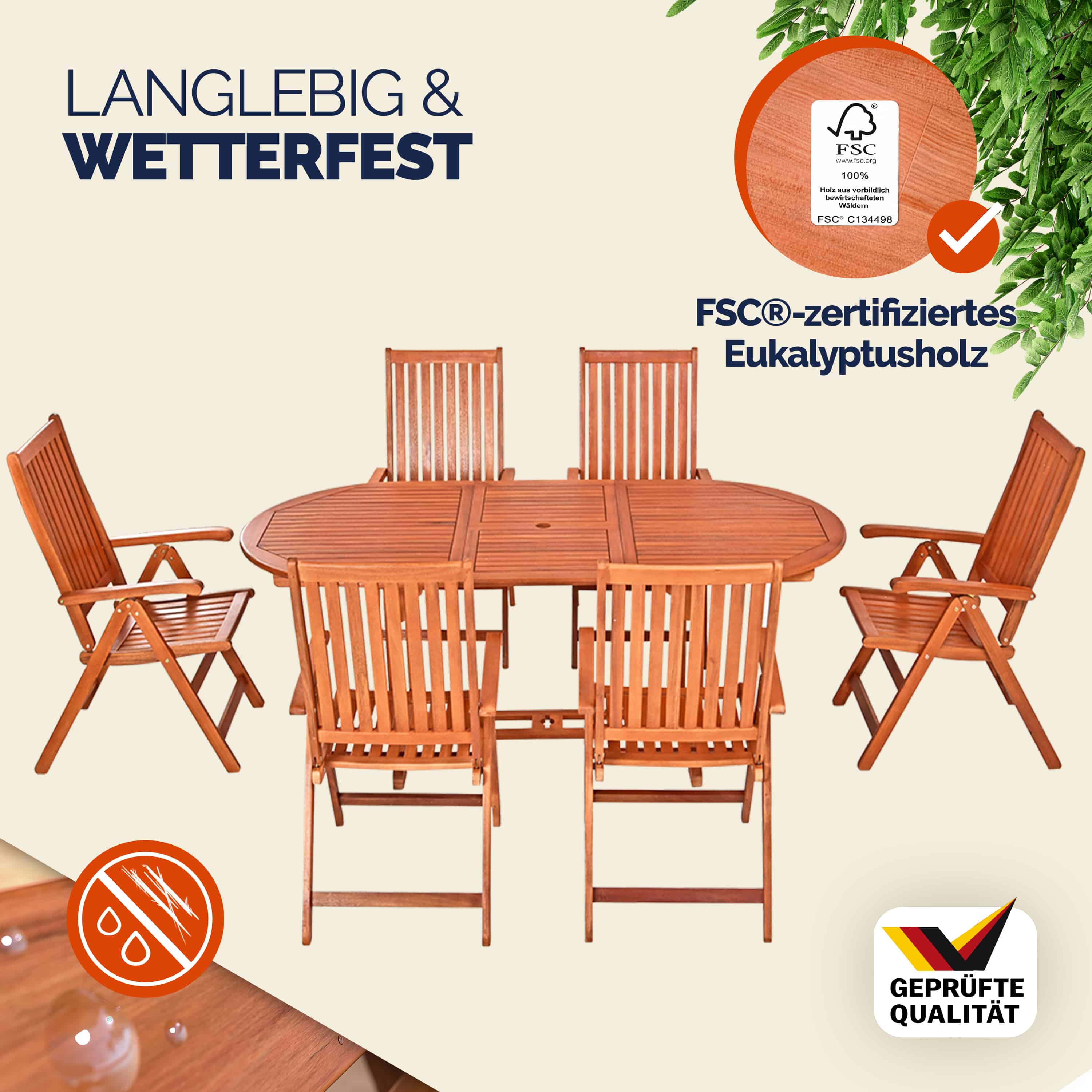 Tuinset\u0020Vanamo\u00207\u002Ddelig\u0020Eucalyptushout\u0020FSC\u00AE\u002Dgecertificeerd