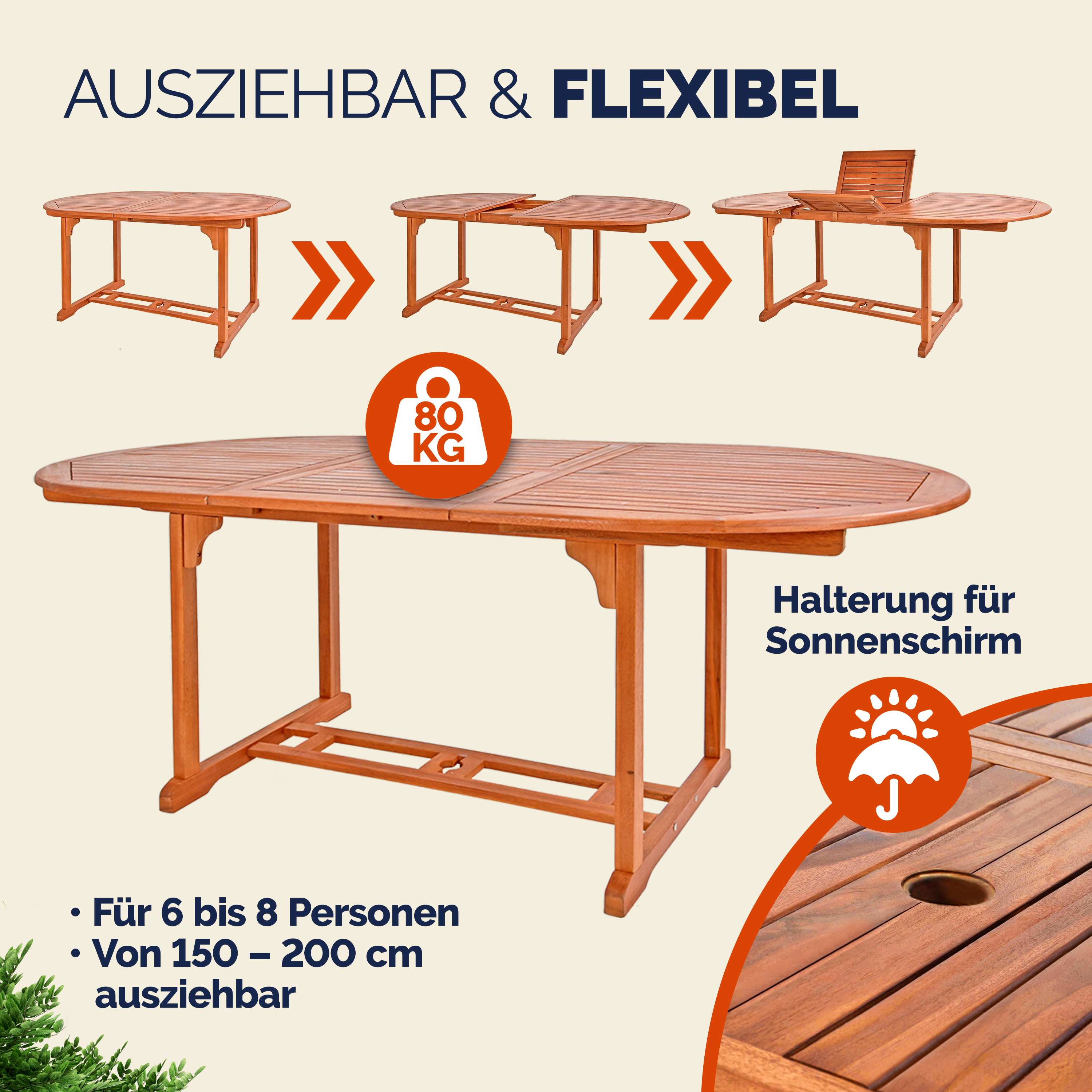 Tuintafel\u0020Vanamo\u0020Eucalyptushout\u0020150\u002D200x100x74cm\u0020FSC\u00AE\u002Dgecertificeerd Tuintafel\u0020Vanamo\u0020Eucalyptushout\u0020150\u002D200x100x74cm\u0020FSC\u00AE\u002Dgecertificeerd