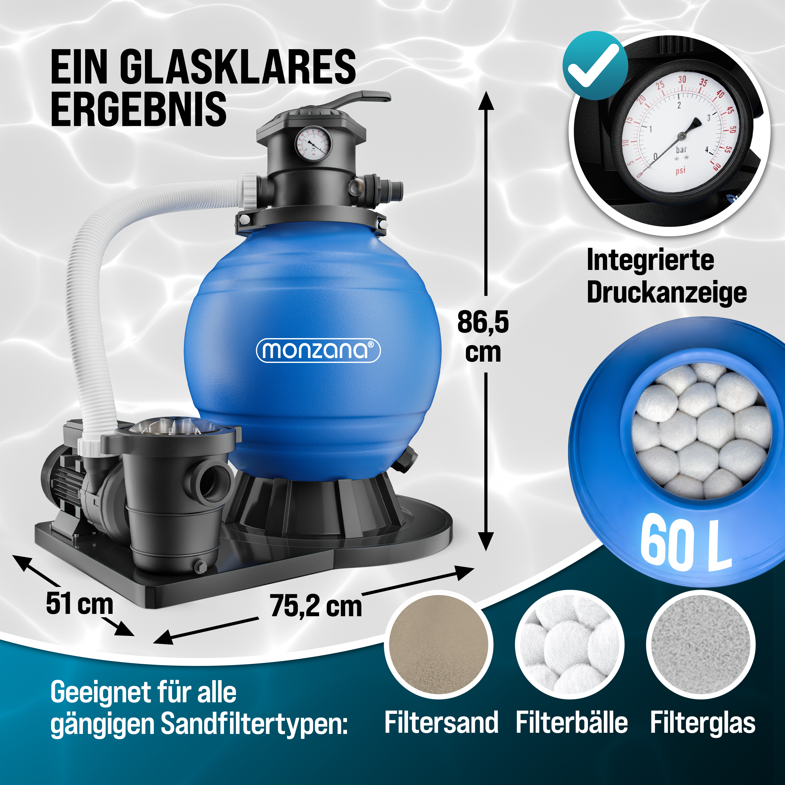 Zandfiltersysteem\u0020Zwembad\u002015900L\u002Fu