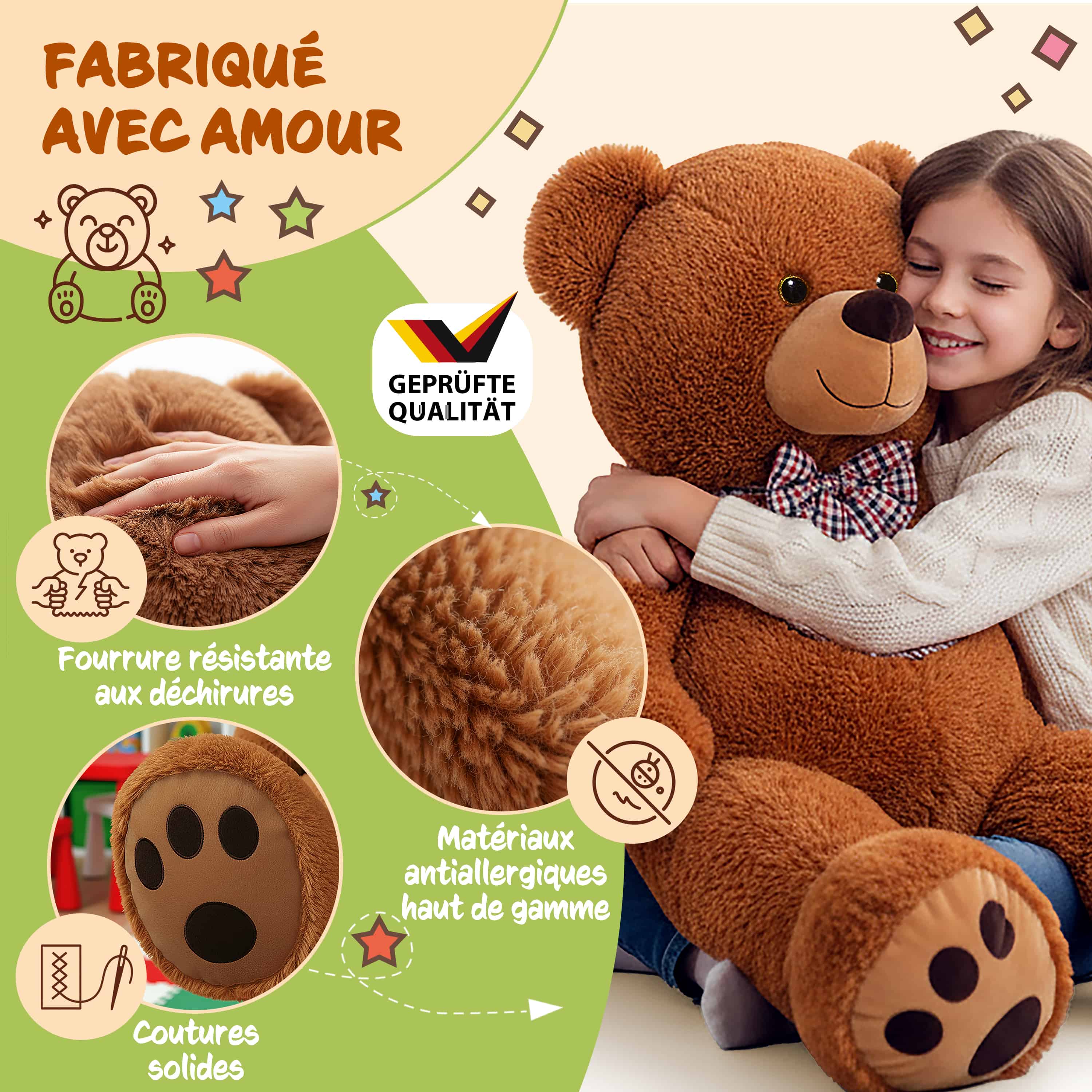 Knuffelbeer\u0020Bruin\u0020Pluche\u0020100cm\u0020XL Knuffelbeer\u0020Bruin\u0020Pluche\u0020100cm\u0020XL