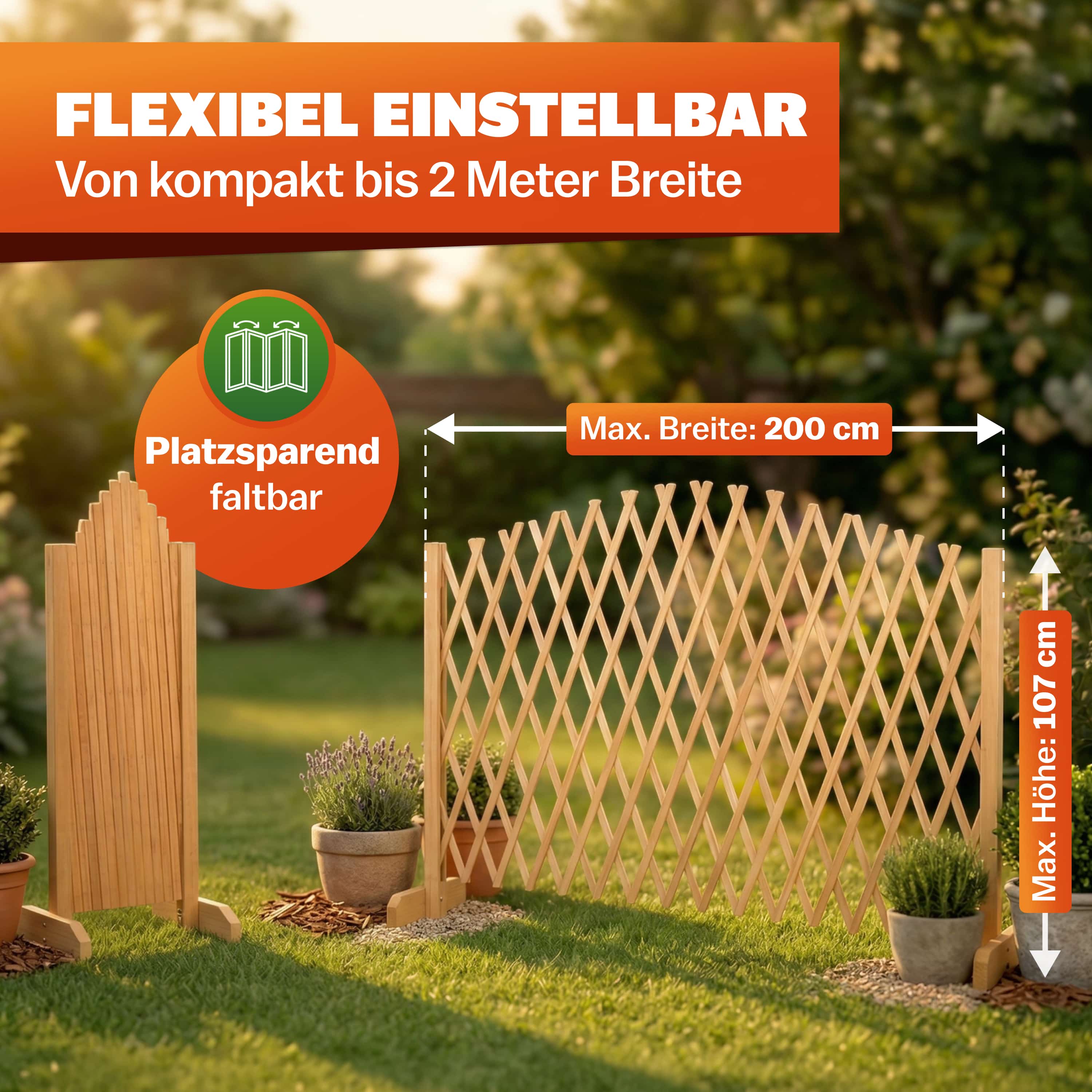 Plantenrek\u0020Bruin\u0020200x107cm
