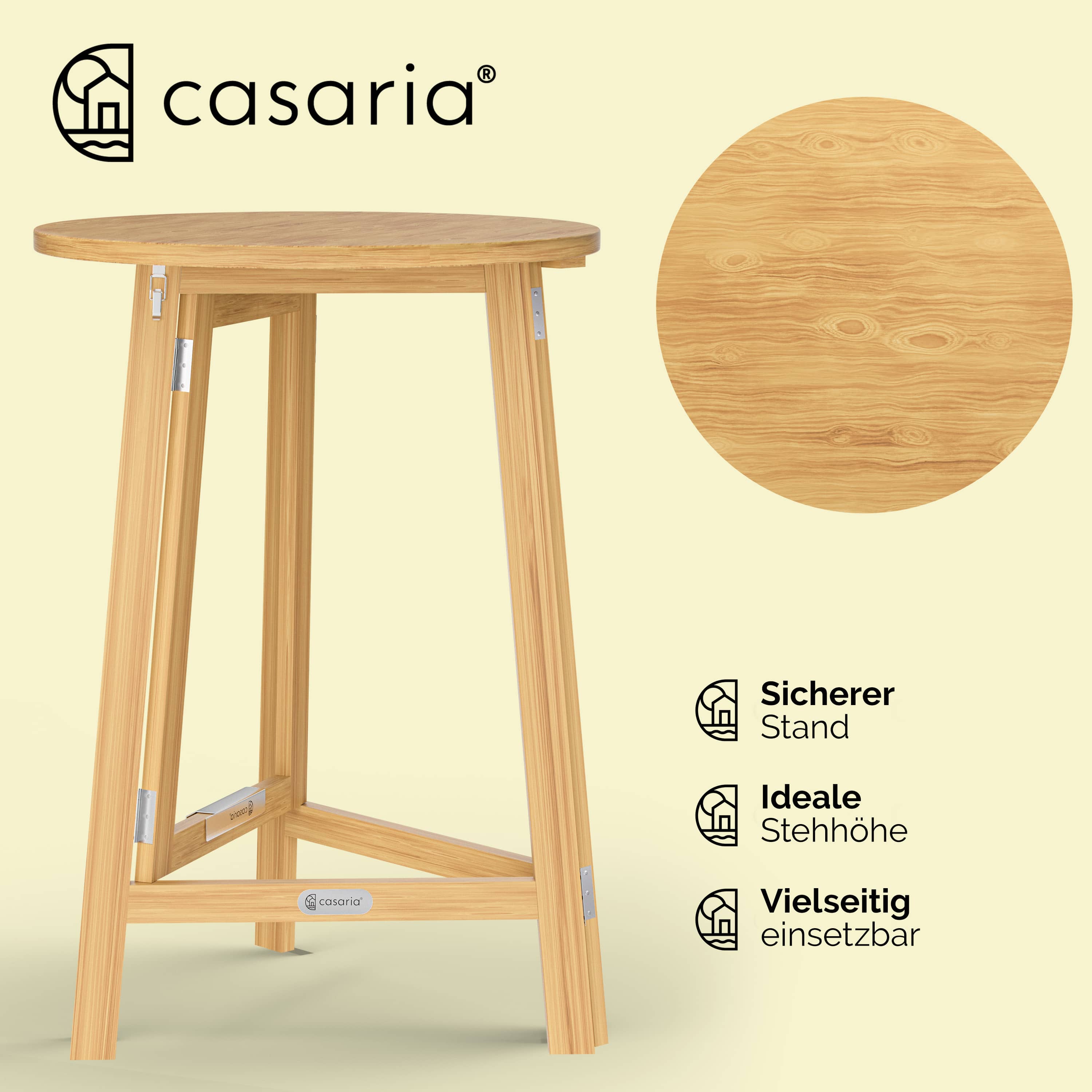 Statafel\u0020Massief\u0020Hout\u0020\u00D880cm\u0020Inklapbaar