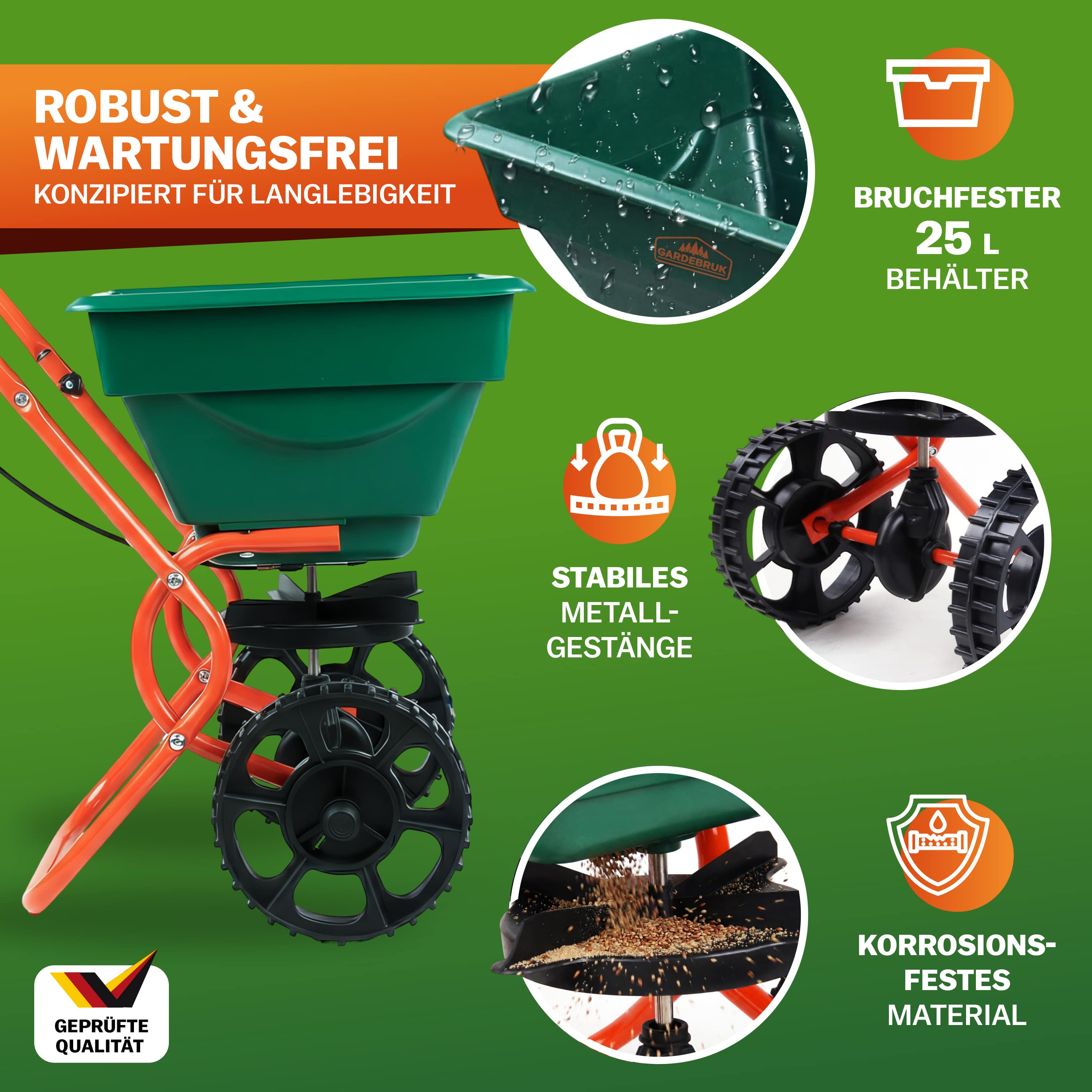 Strooiwagen\u0020Groen\u002025\u0020Liter