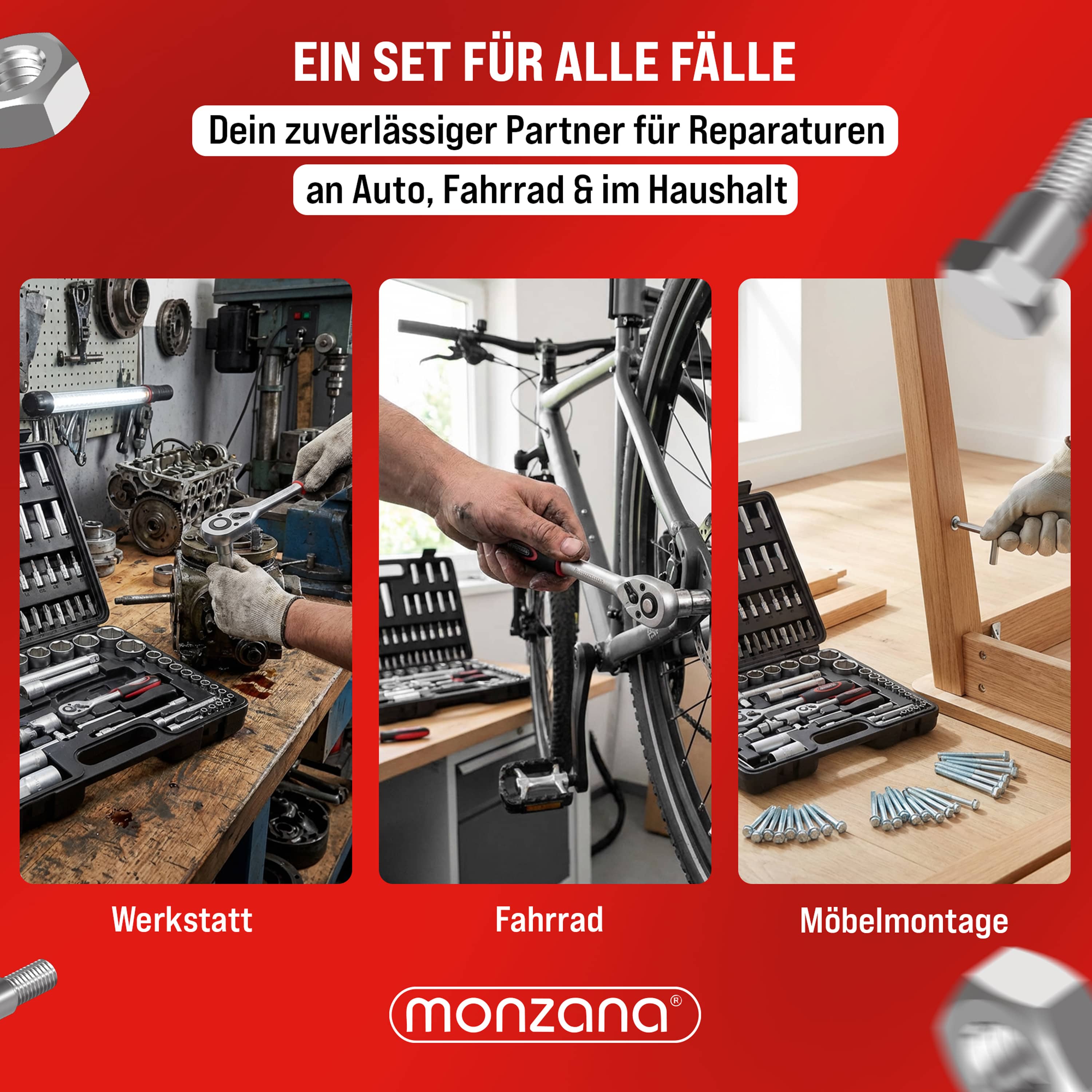 Gereedschapsset\u002094\u002Ddelige\u0020van\u0020chroom\u0020vanadium\u0020staal\u0020\u002B\u0020handschoenen