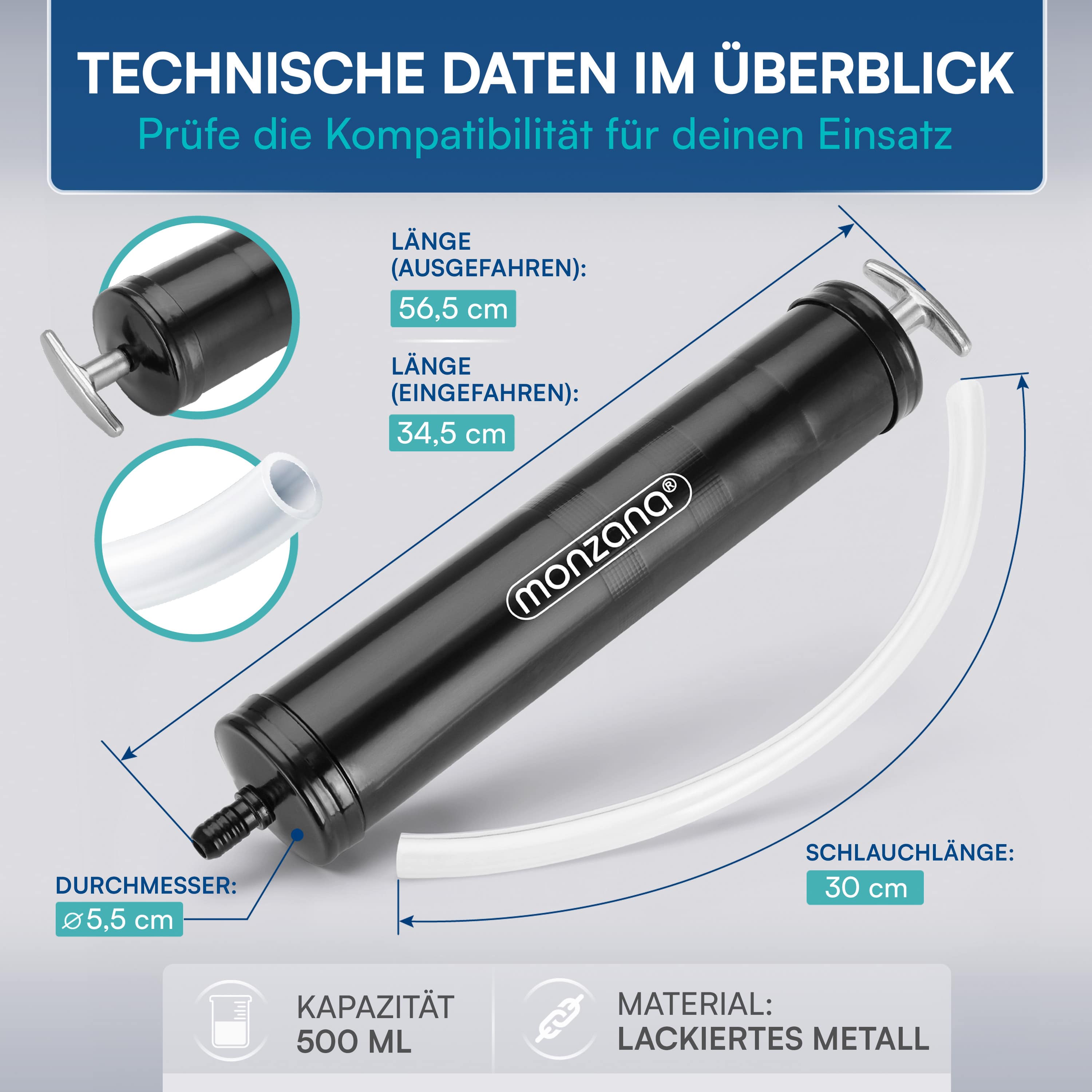 Olie\u002Dextractiepomp\u0020500ml