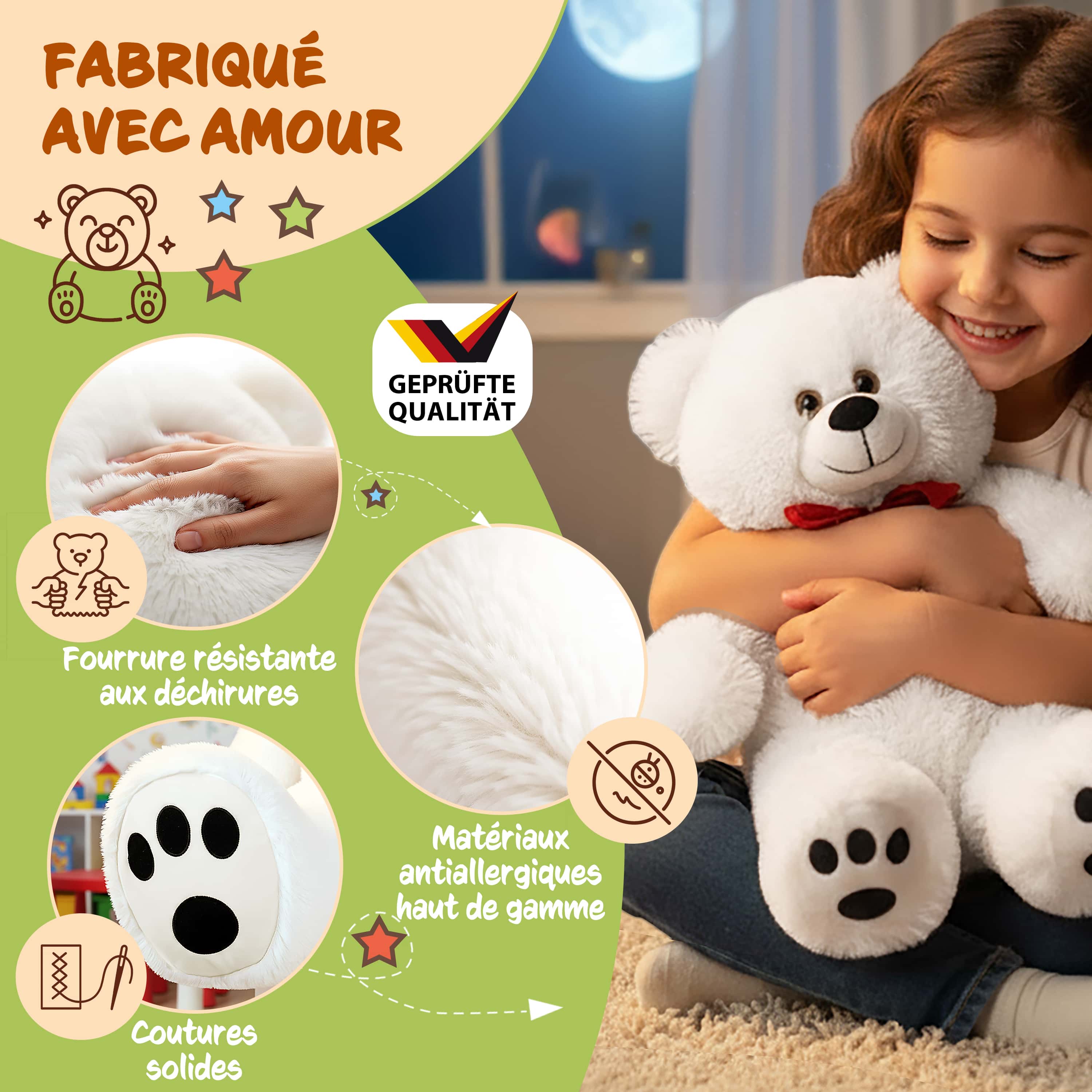 Teddybeer\u0020L\u0020Cr\u00E8me\u002050cm Teddybeer\u0020L\u0020Cr\u00E8me\u002050cm