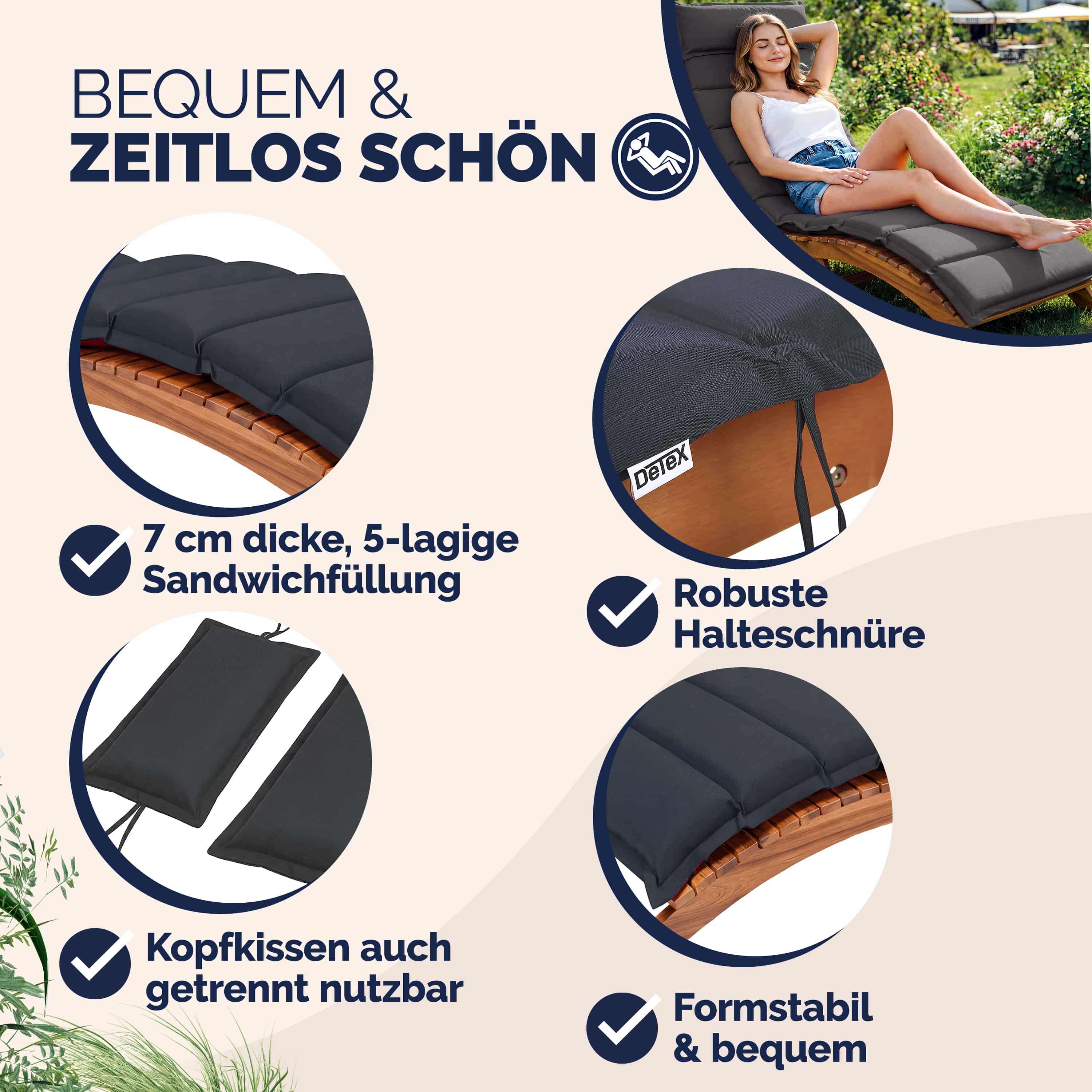 Ligbedkussen\u0020Antraciet\u0020183x56x7cm Ligbedkussen\u0020Antraciet\u0020183x56x7cm