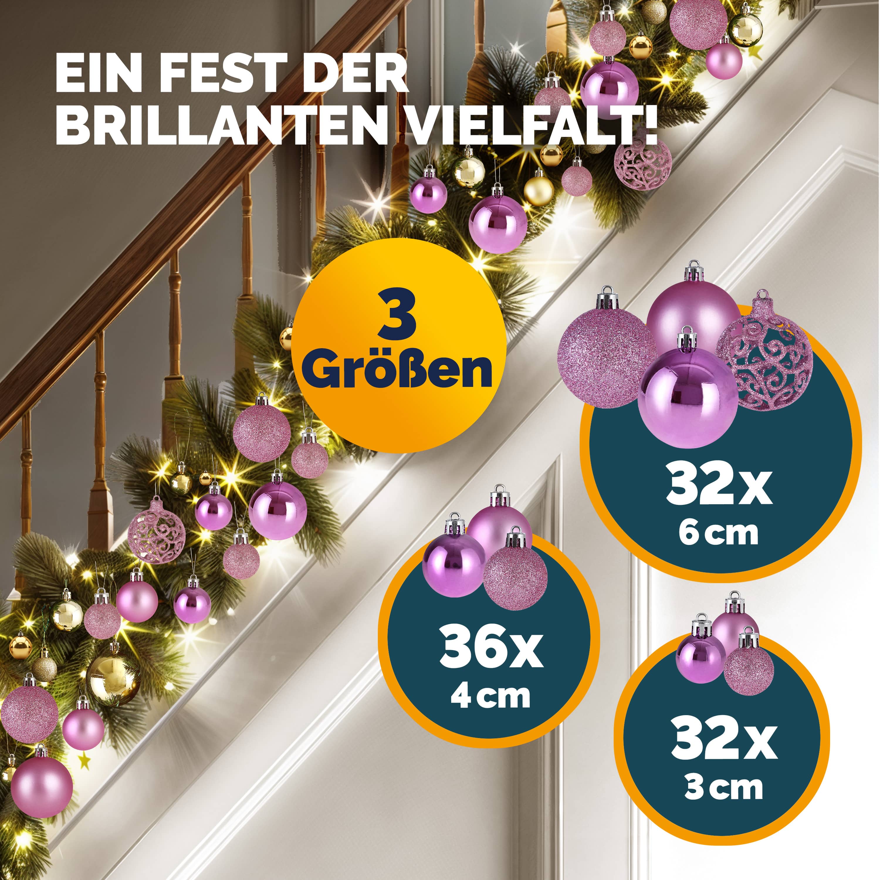 Kerstballen\u0020Roze\u0020100\u002Ddelig Kerstballen\u0020Roze\u0020100\u002Ddelig