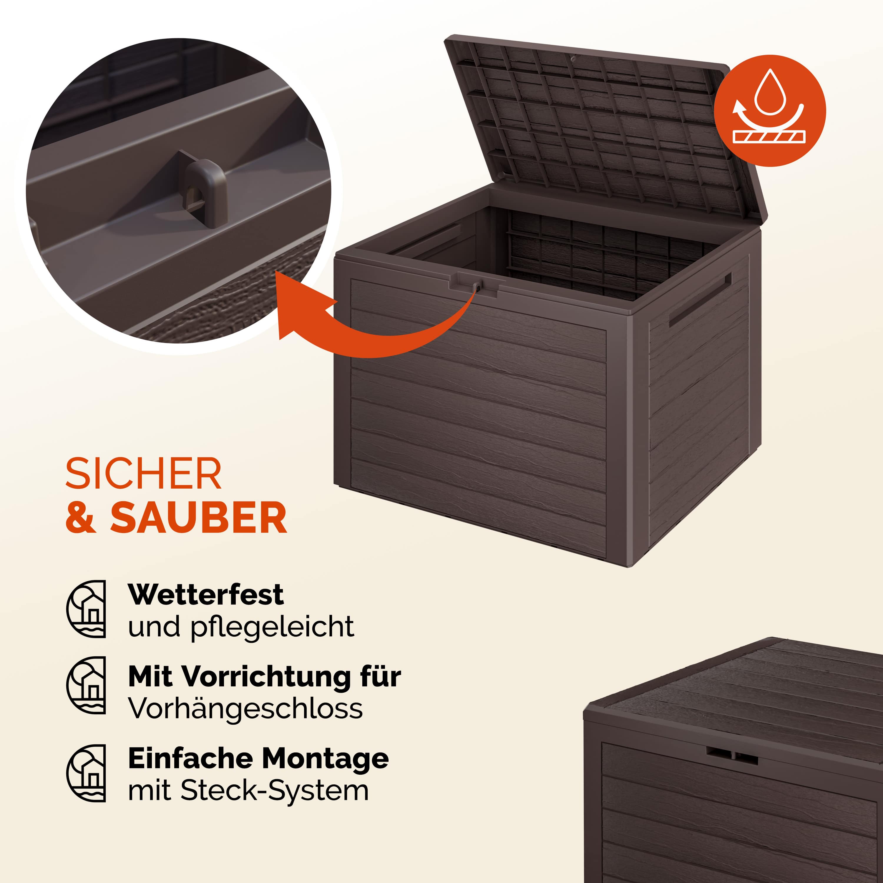 Kussenbox\u0020Lille\u0020Bruin\u0020190L\u0020houtlook Kussenbox\u0020Lille\u0020Bruin\u0020190L\u0020houtlook