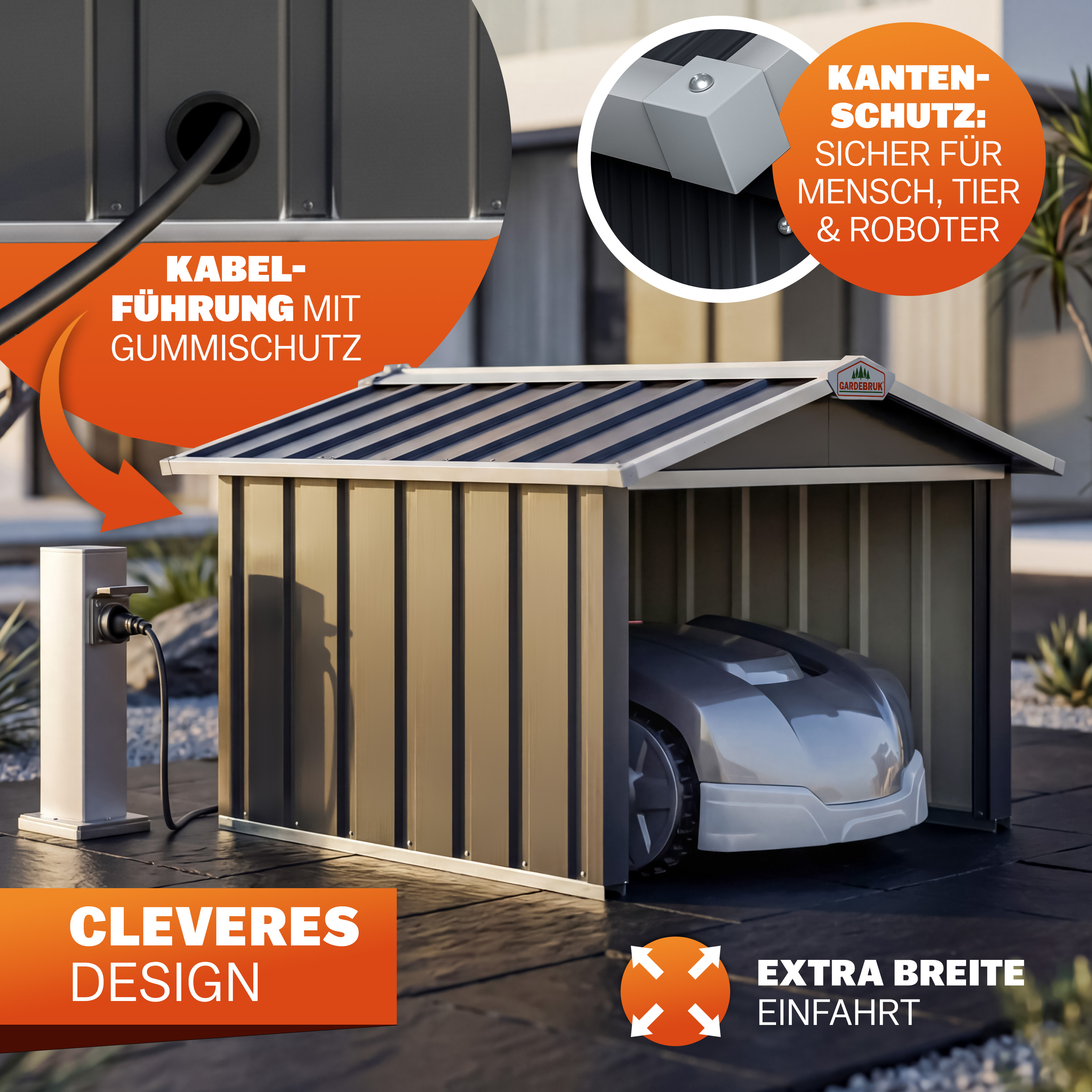 Robotmaaier\u0020Garage\u0020Antraciet\u0020Metaal\u002086x100x63cm