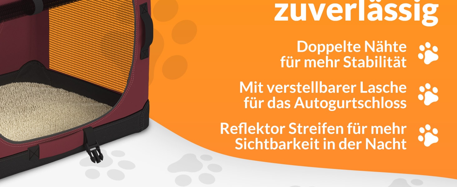 Hondentransportbox\u0020Donker\u0020Rood\u0020M\u002060x42x44cm Hondentransportbox\u0020Donker\u0020Rood\u0020M\u002060x42x44cm