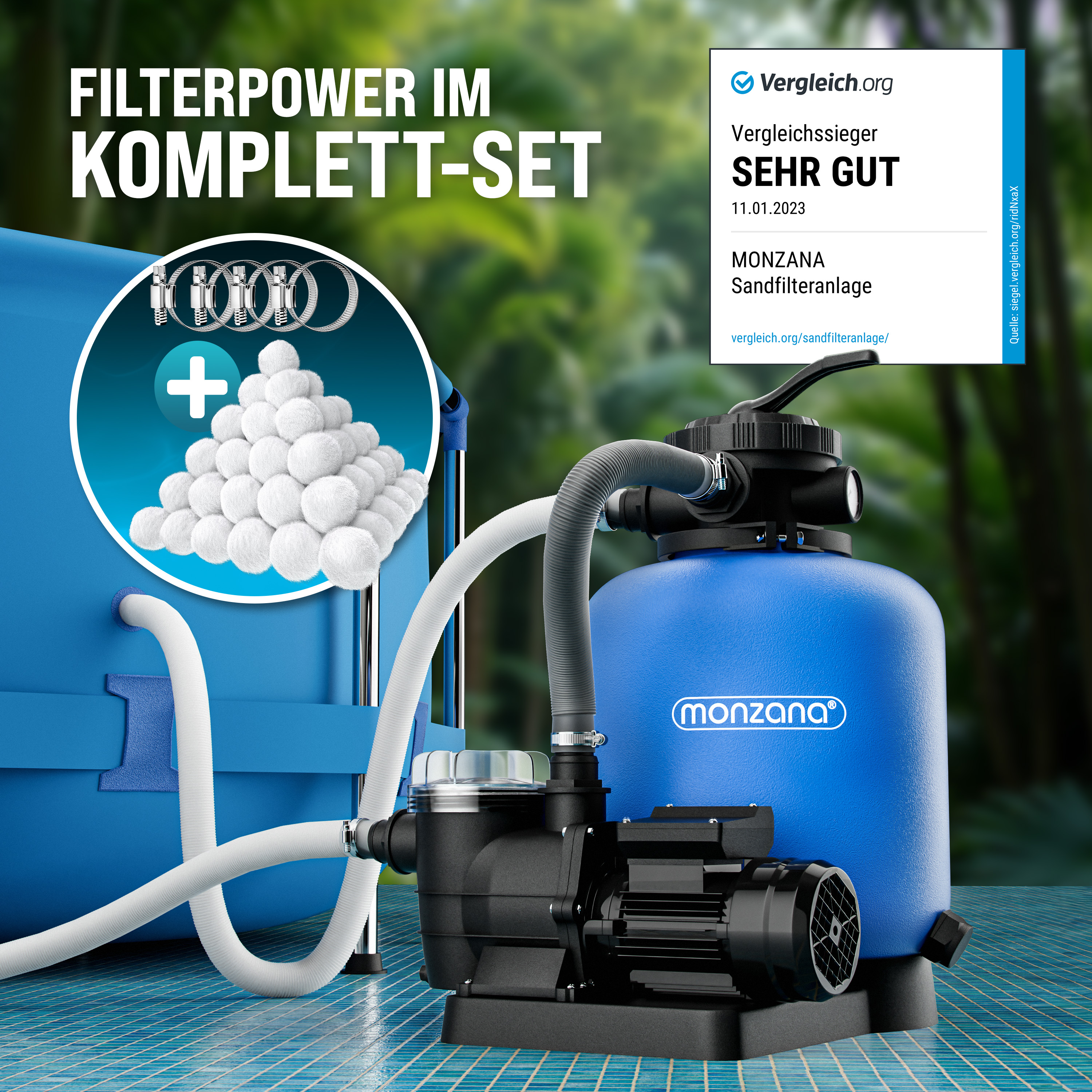 Zandfiltersysteem\u0020Zwembad\u002013200L\u002Fu\u002030L\u0020met\u00201200gr\u0020filterkogels