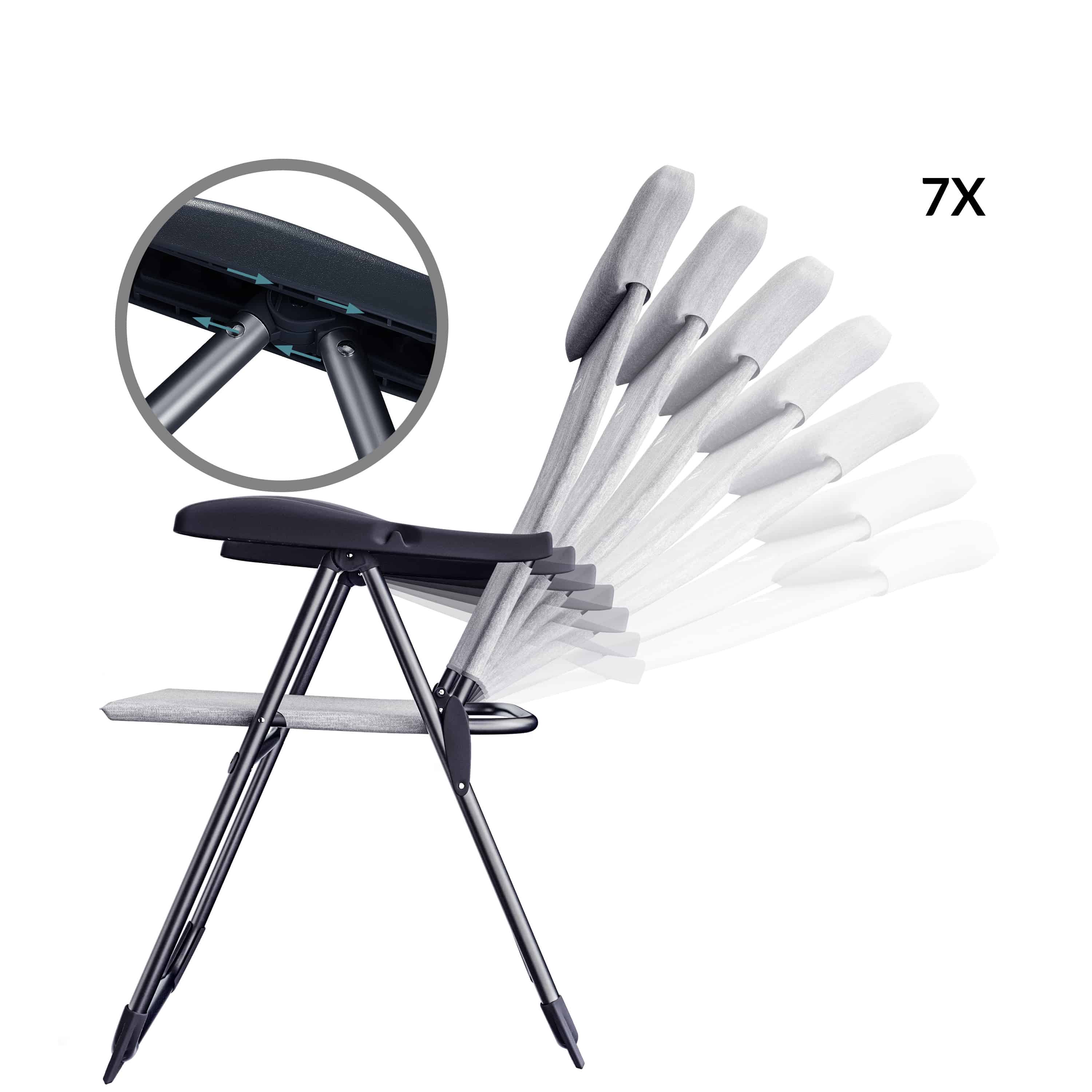 Tuinstoel\u0020met\u0020Hoge\u0020Rugleuning\u00204\u0020Stuks\u0020Grijs\u002Dmelange\u0020Aluminium Tuinstoel\u0020met\u0020Hoge\u0020Rugleuning\u00204\u0020Stuks\u0020Grijs\u002Dmelange\u0020Aluminium