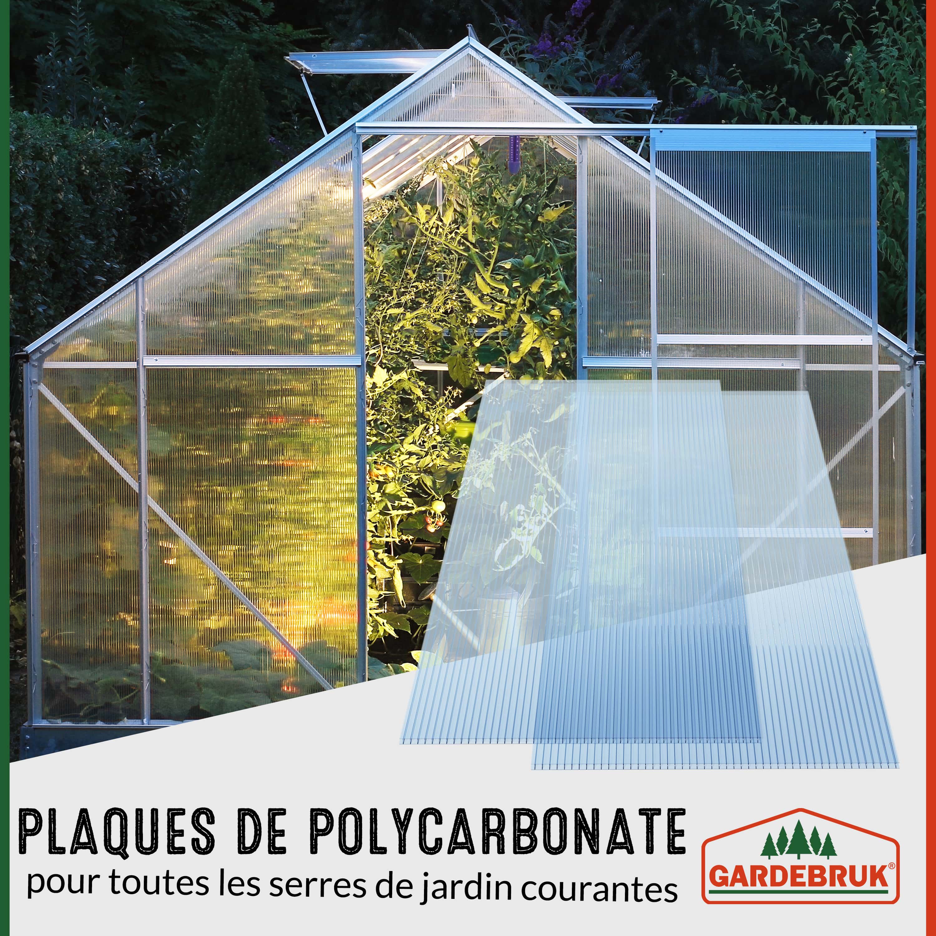 Polycarbonaat\u0020Platen\u002010\u0020Stuks\u0020Transparant\u00206mm\u00207,32m\u00B2