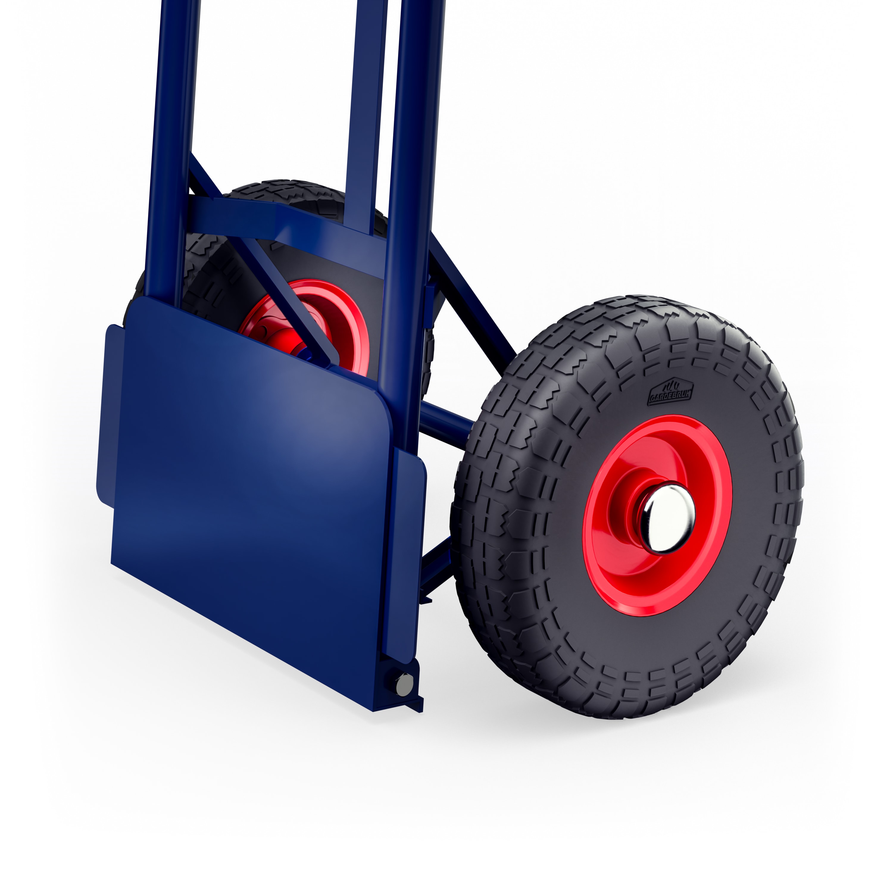 Steekwagen\u0020Blauw\u0020Staal\u0020200kg\u0020opvouwbare\u0020schep