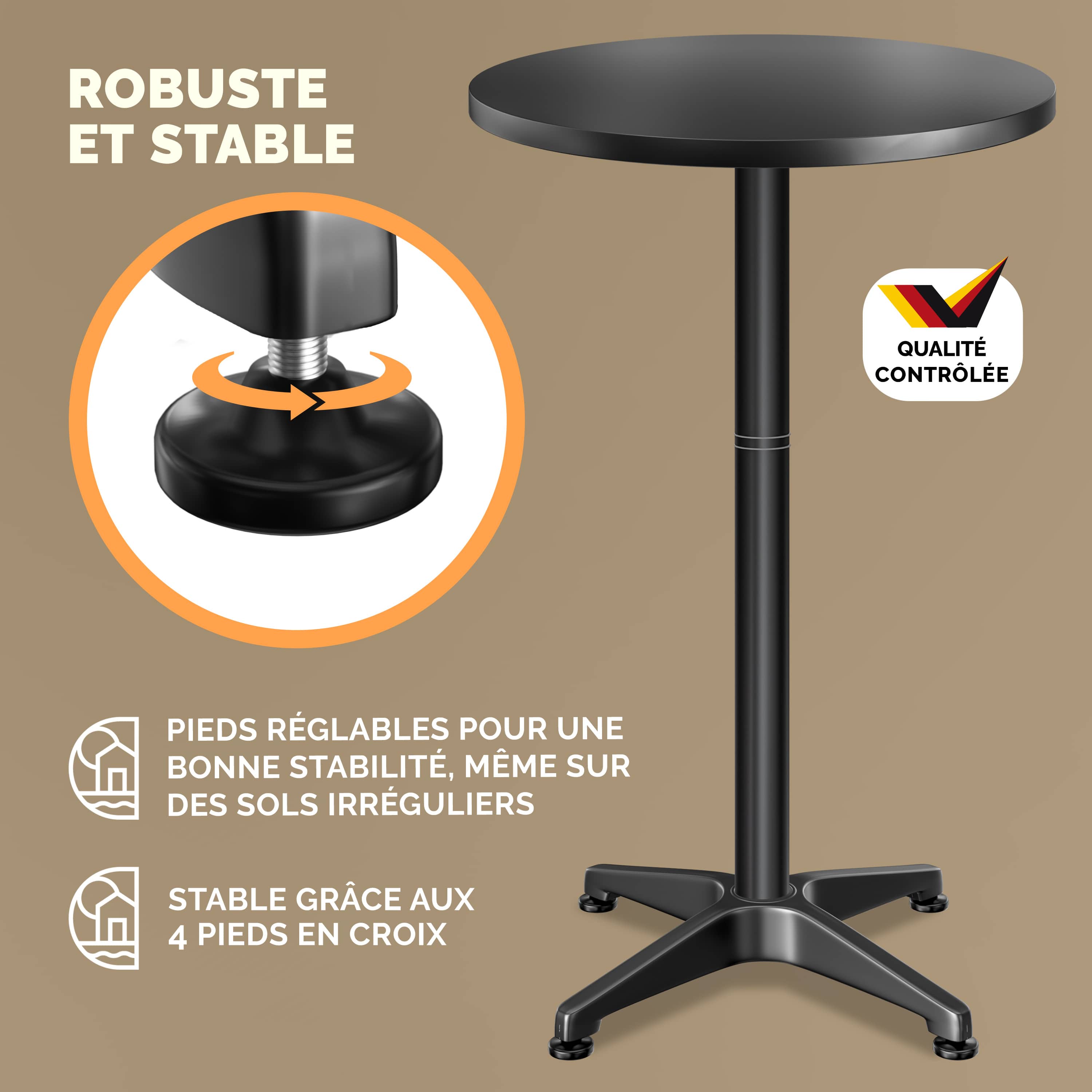 Statafel\u0020Set\u0020van\u00202\u0020Zwart\u0020alu\u0020\u00D860cm\u0020inklapbaar,\u0020in\u0020hoogte\u0020verstelbaar Statafel\u0020Set\u0020van\u00202\u0020Zwart\u0020alu\u0020\u00D860cm\u0020inklapbaar,\u0020in\u0020hoogte\u0020verstelbaar