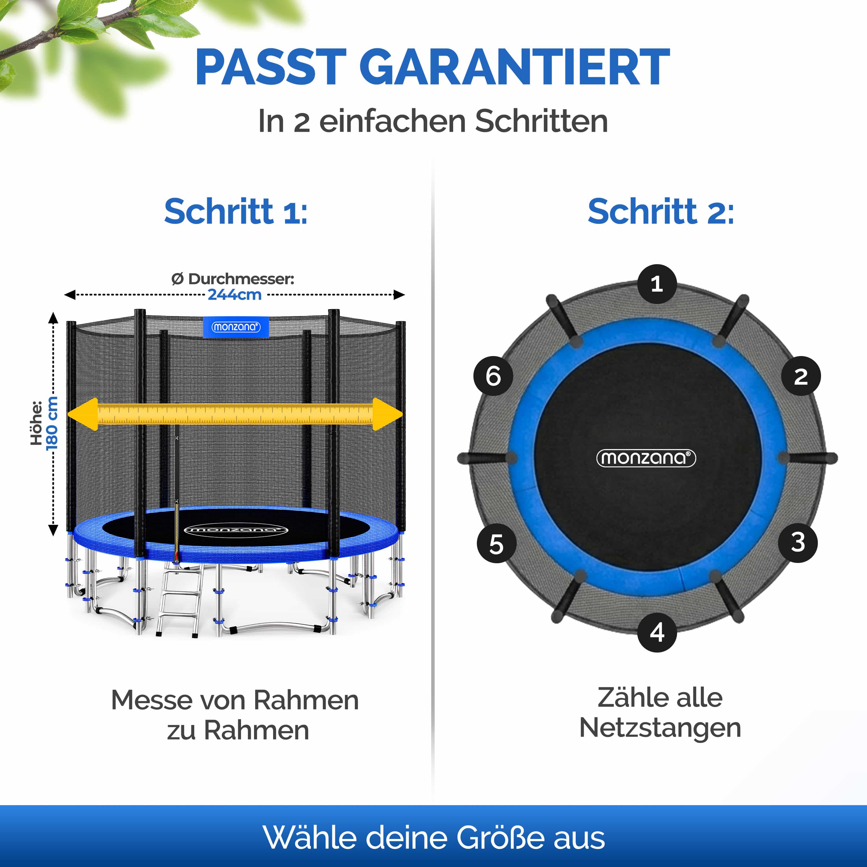 Veiligheidsnet\u0020voor\u0020trampoline\u0020\u00D8244cm\u0020V1