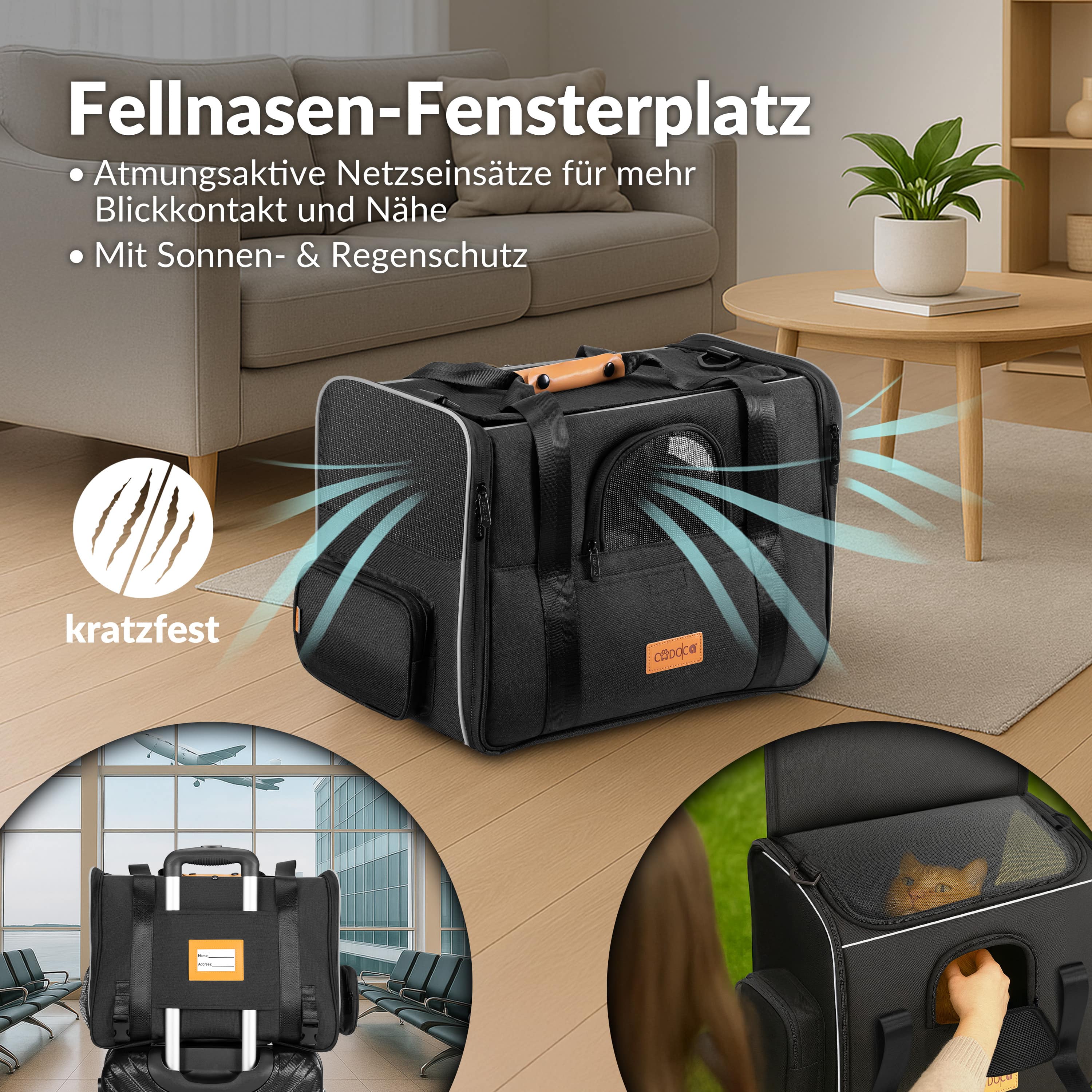 Kattentransportbox\u0020antraciet\u002044x34x31cm\u0020tot\u002020kg