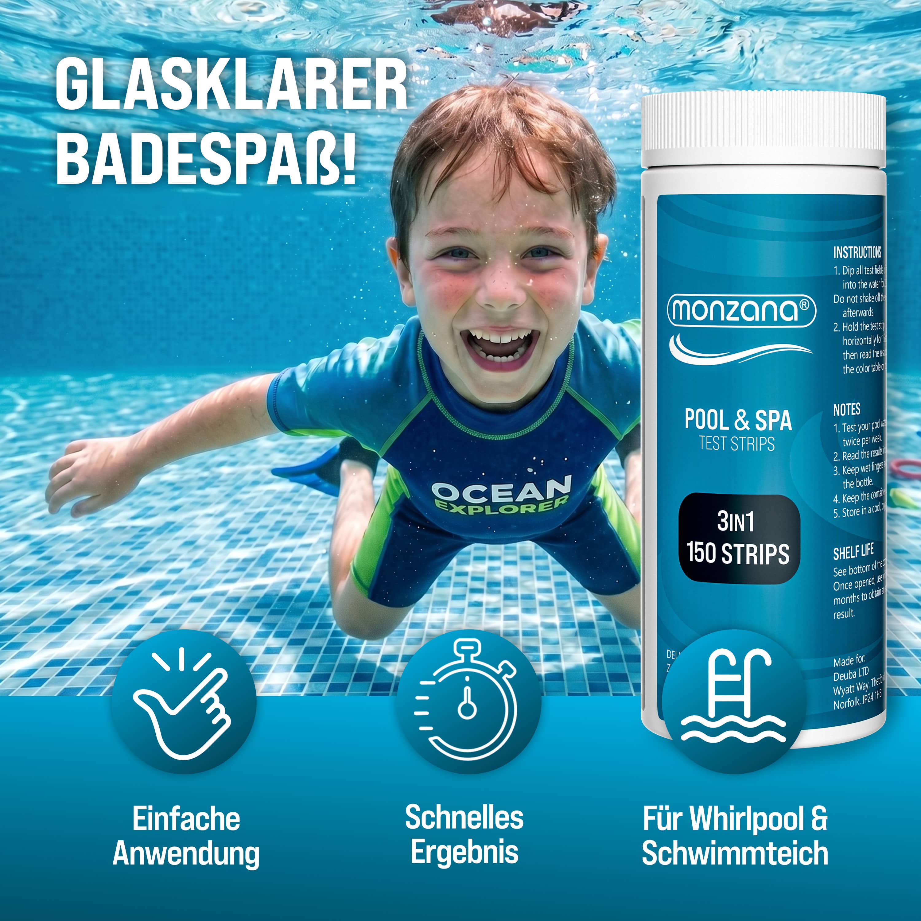 Doseervlotter\u0020voor\u0020zwembaden\u002020\u002D200g\u0020tabletten\u0020inclusief\u0020150\u00203in1\u0020teststrips\u0020UV\u002Dbestendige\u0020chloordrijver\u0020met\u0020thermometer