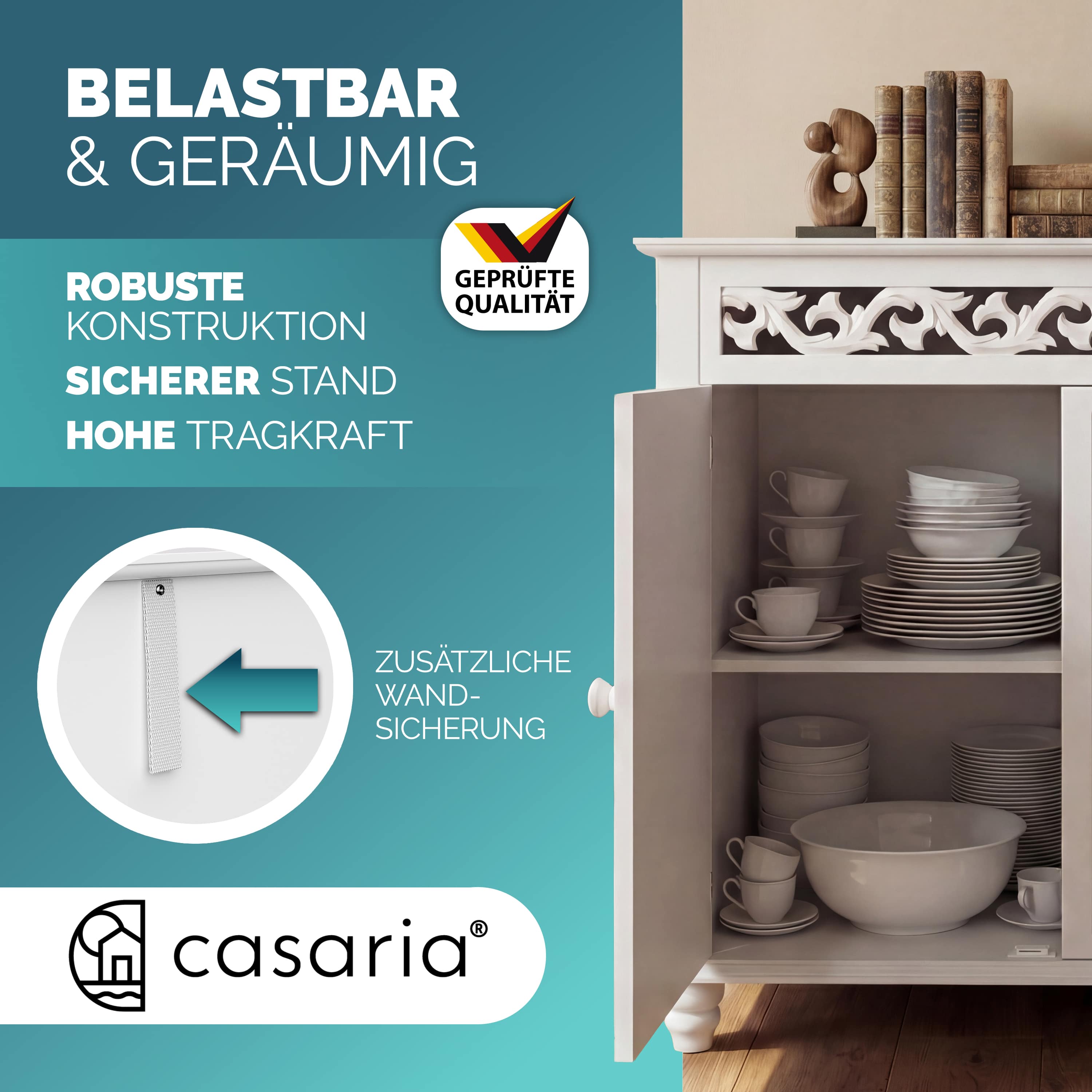 Ladekast\u0020Jersey\u0020Wit\u0020Hout\u002076x65x35cm Ladekast\u0020Jersey\u0020Wit\u0020Hout\u002076x65x35cm