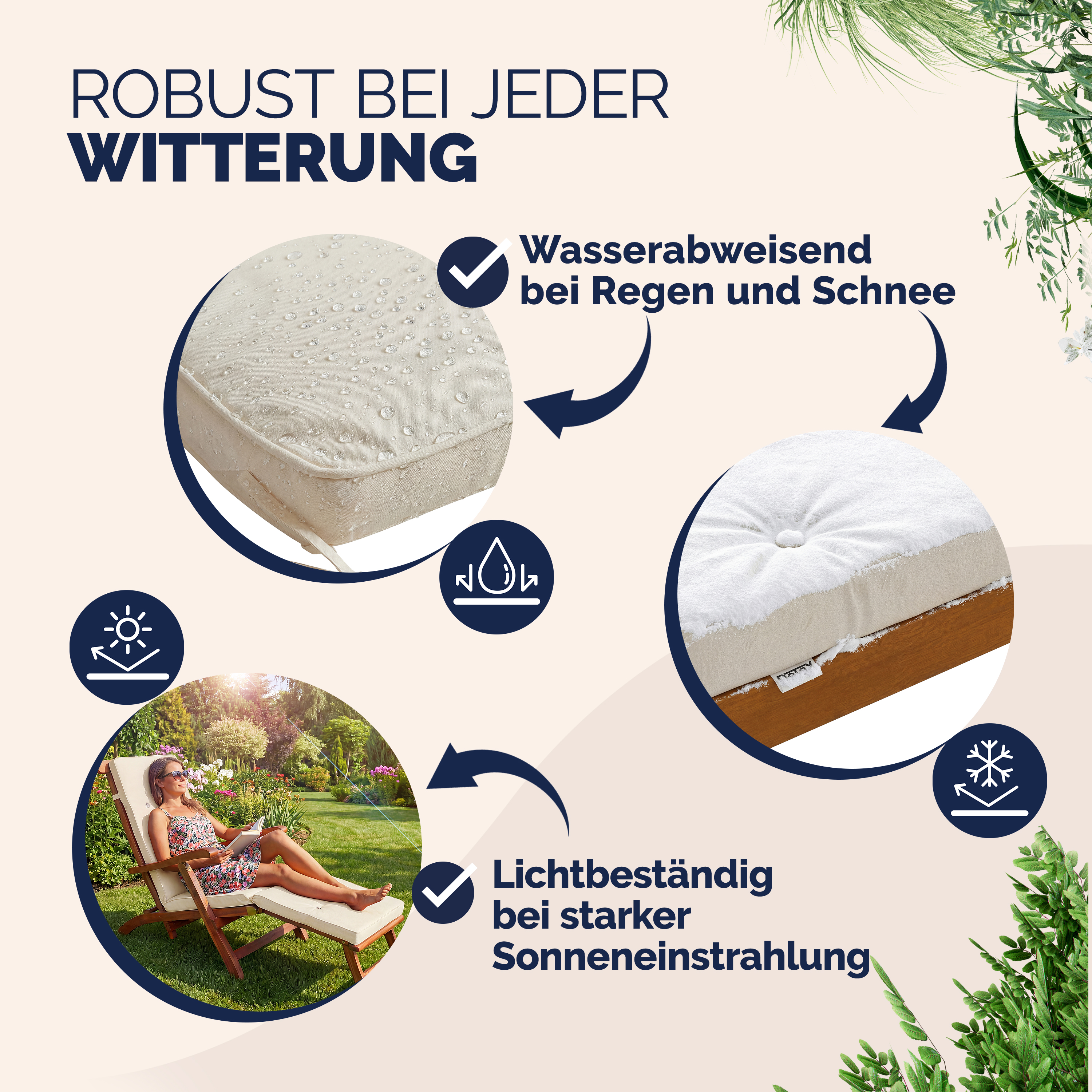 Ligbedkussen\u0020Cr\u00E8me\u0020184,5x43x6cm Ligbedkussen\u0020Cr\u00E8me\u0020184,5x43x6cm