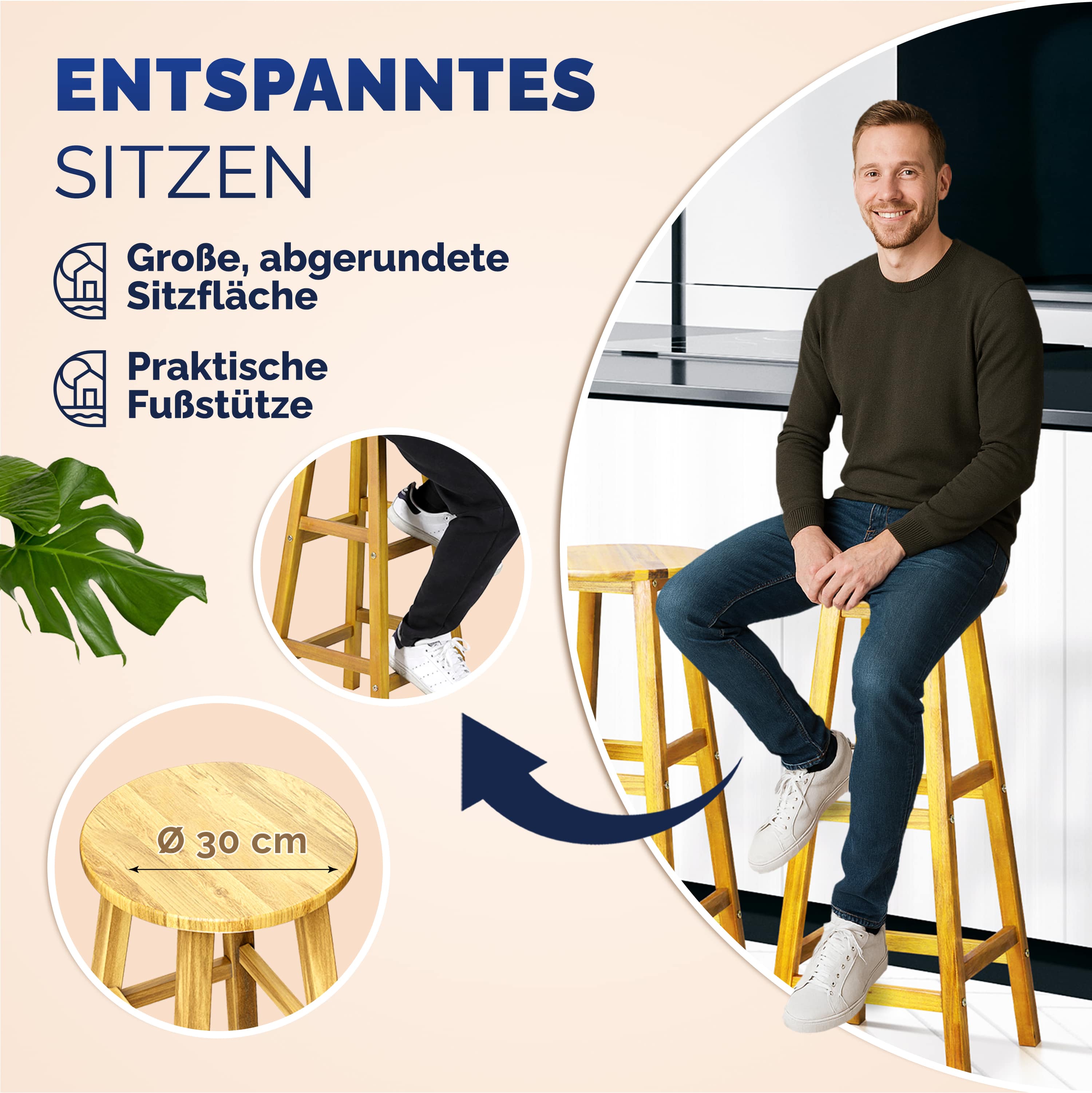 Barkrukken\u00202\u0020stuks\u0020Acaciahout