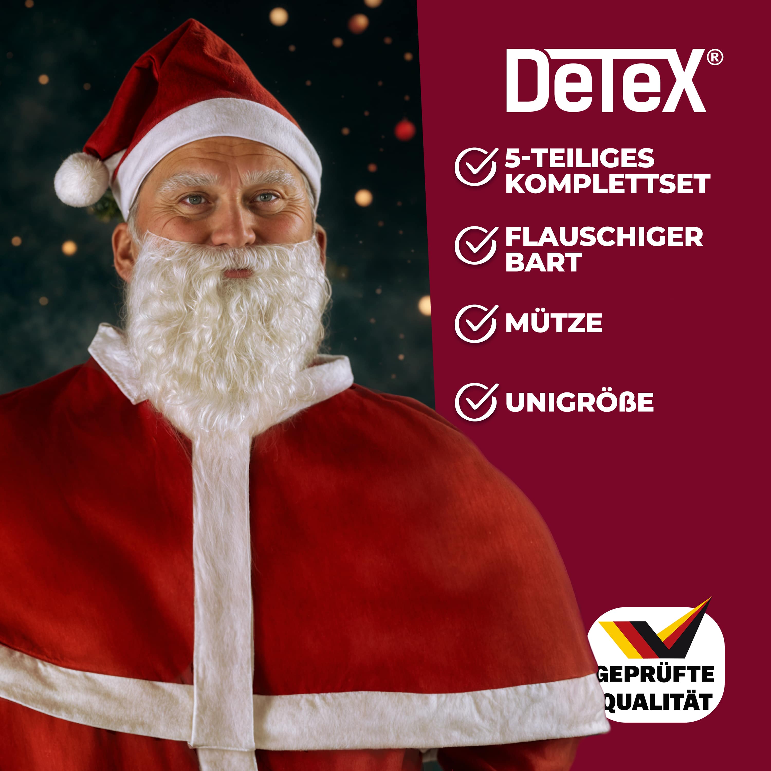 Kerstmanpak\u0020Polyester\u0020135cm\u0020One\u0020Size