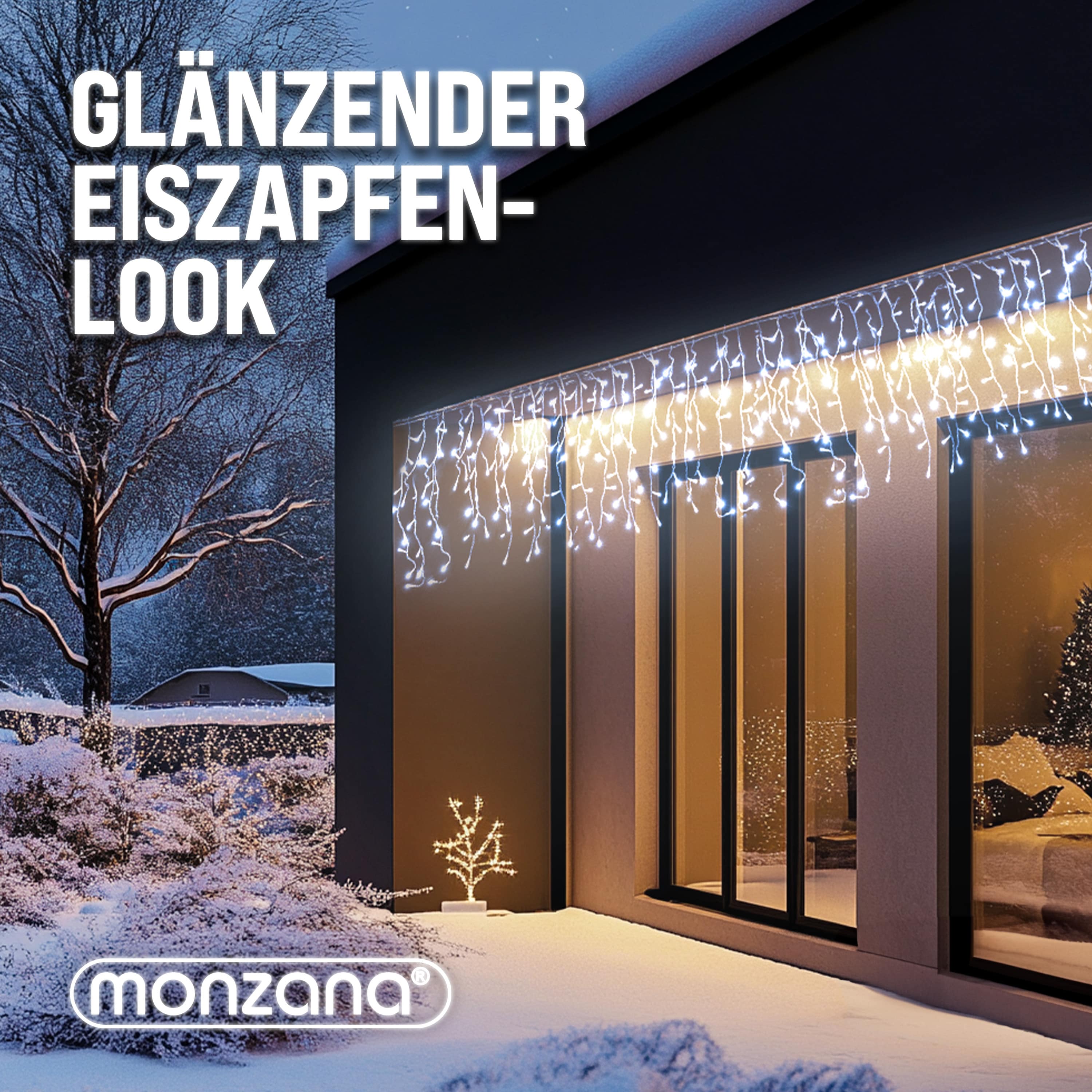 Kerstverlichting\u0020Lichtgordijn\u0020LED\u0020Kerst\u0020Koudwit\u002015m