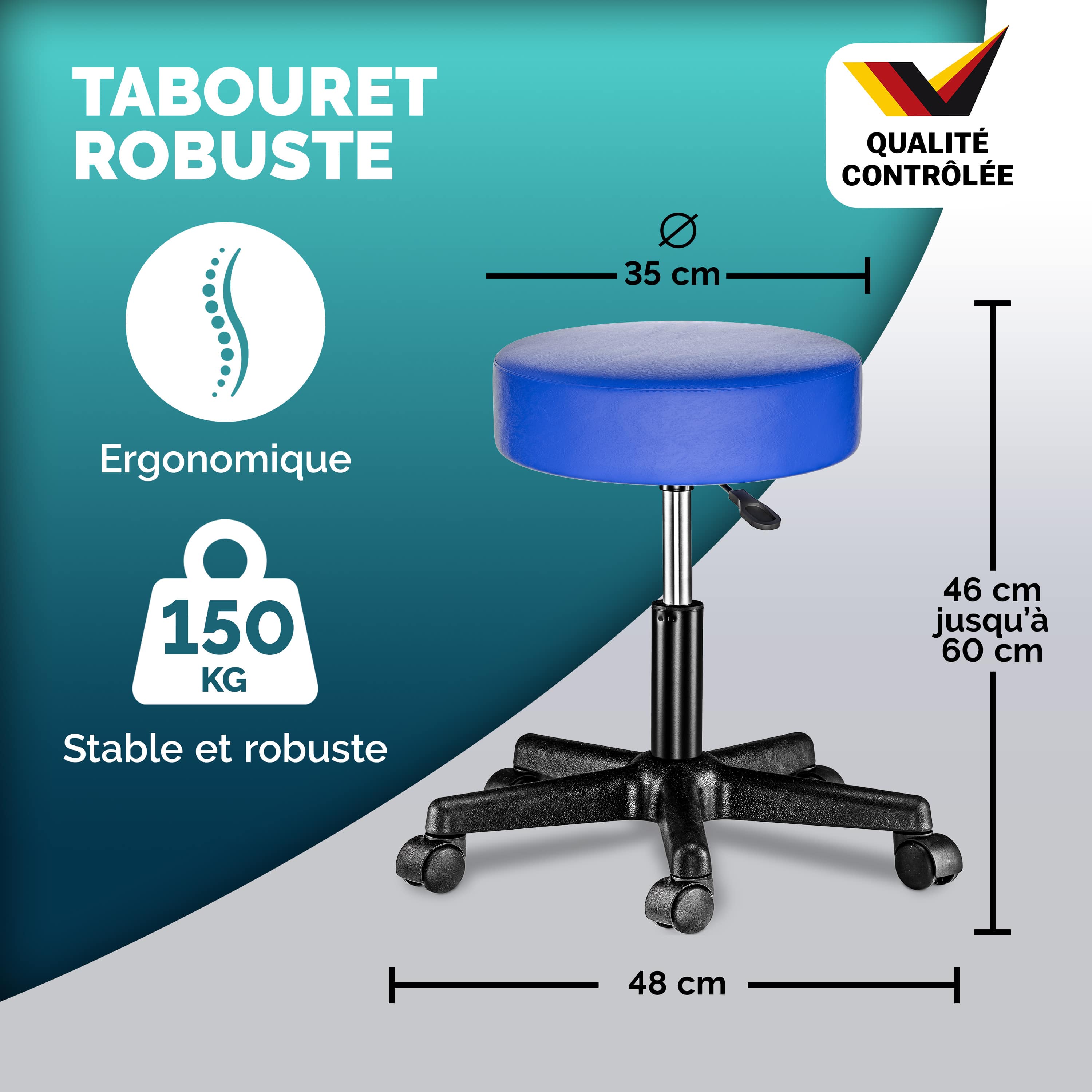 Rolkruk\u0020kunstleer\u0020Blauw\u0020360\u00B0\u0020draaibaar Rolkruk\u0020kunstleer\u0020Blauw\u0020360\u00B0\u0020draaibaar