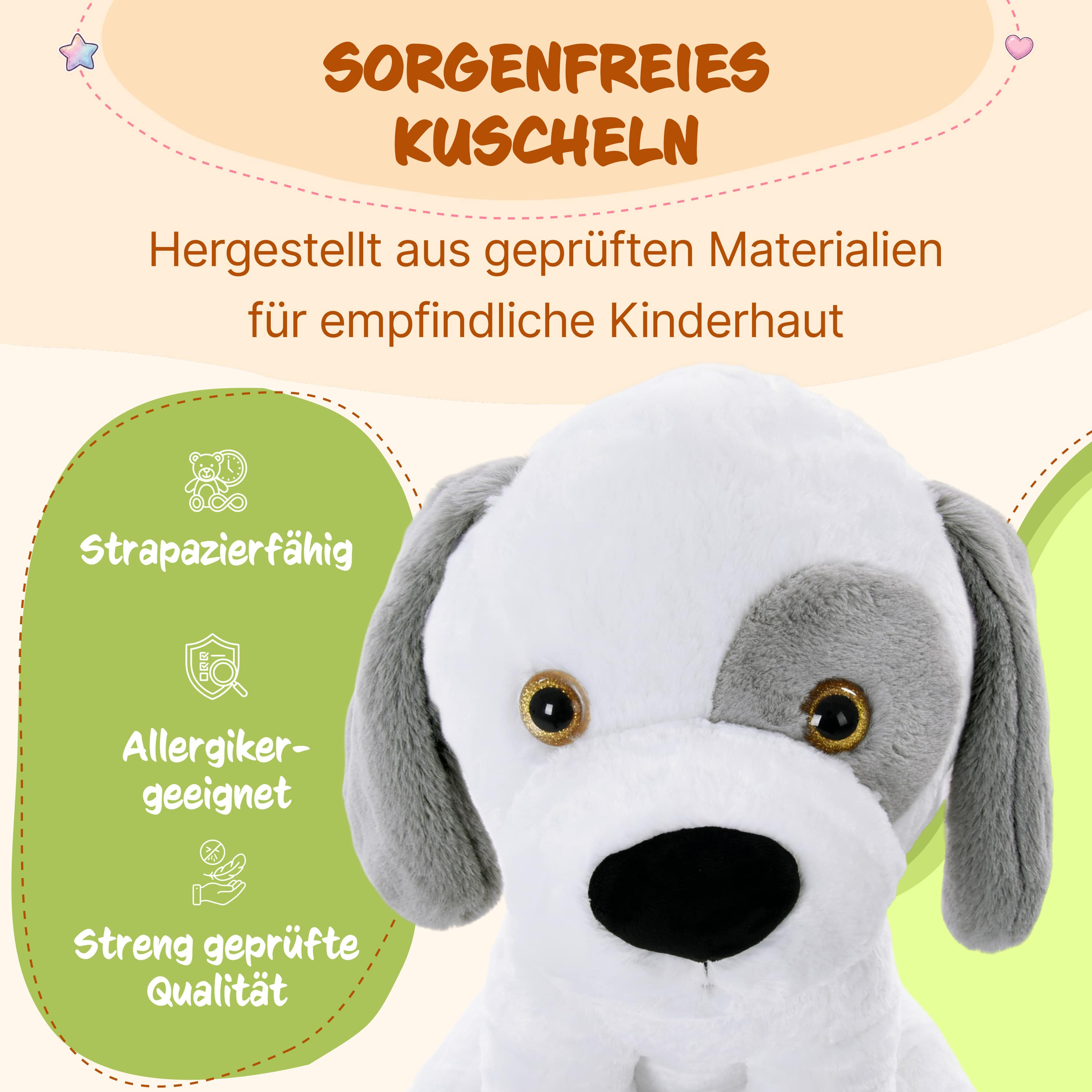 Knuffel\u0020hond\u0020\u002D\u002058cm Knuffel\u0020hond\u0020\u002D\u002058cm