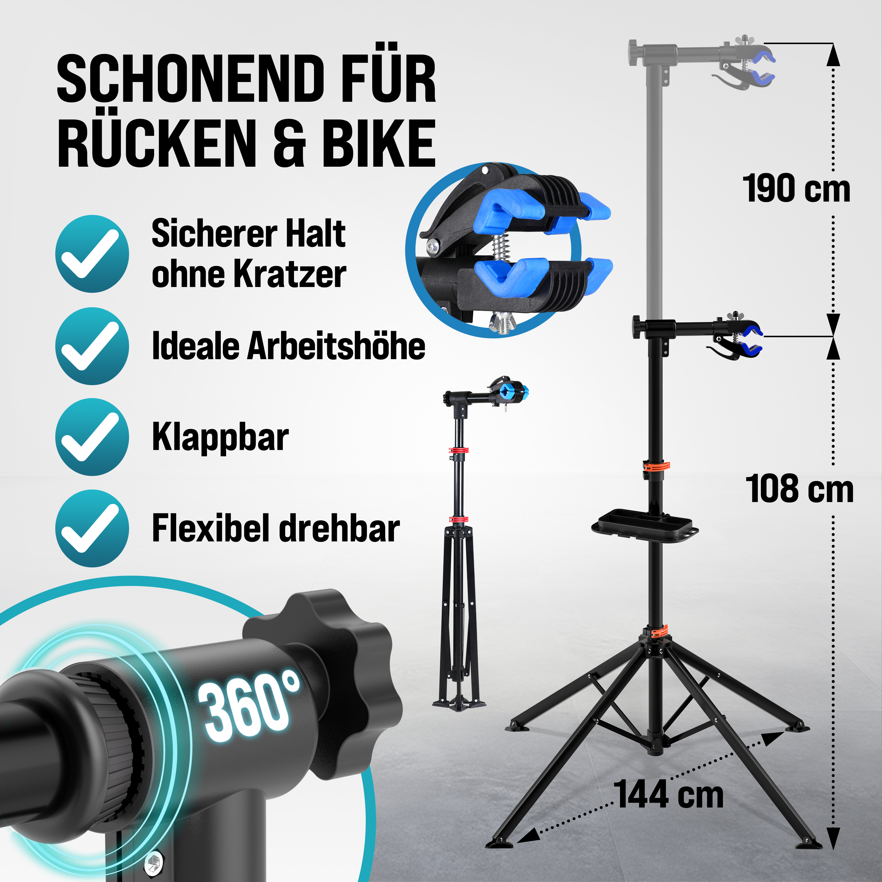 Montagestandaard\u0020Fiets\u0020tot\u002030kg\u0020in\u0020hoogte\u0020verstelbaar Montagestandaard\u0020Fiets\u0020tot\u002030kg\u0020in\u0020hoogte\u0020verstelbaar