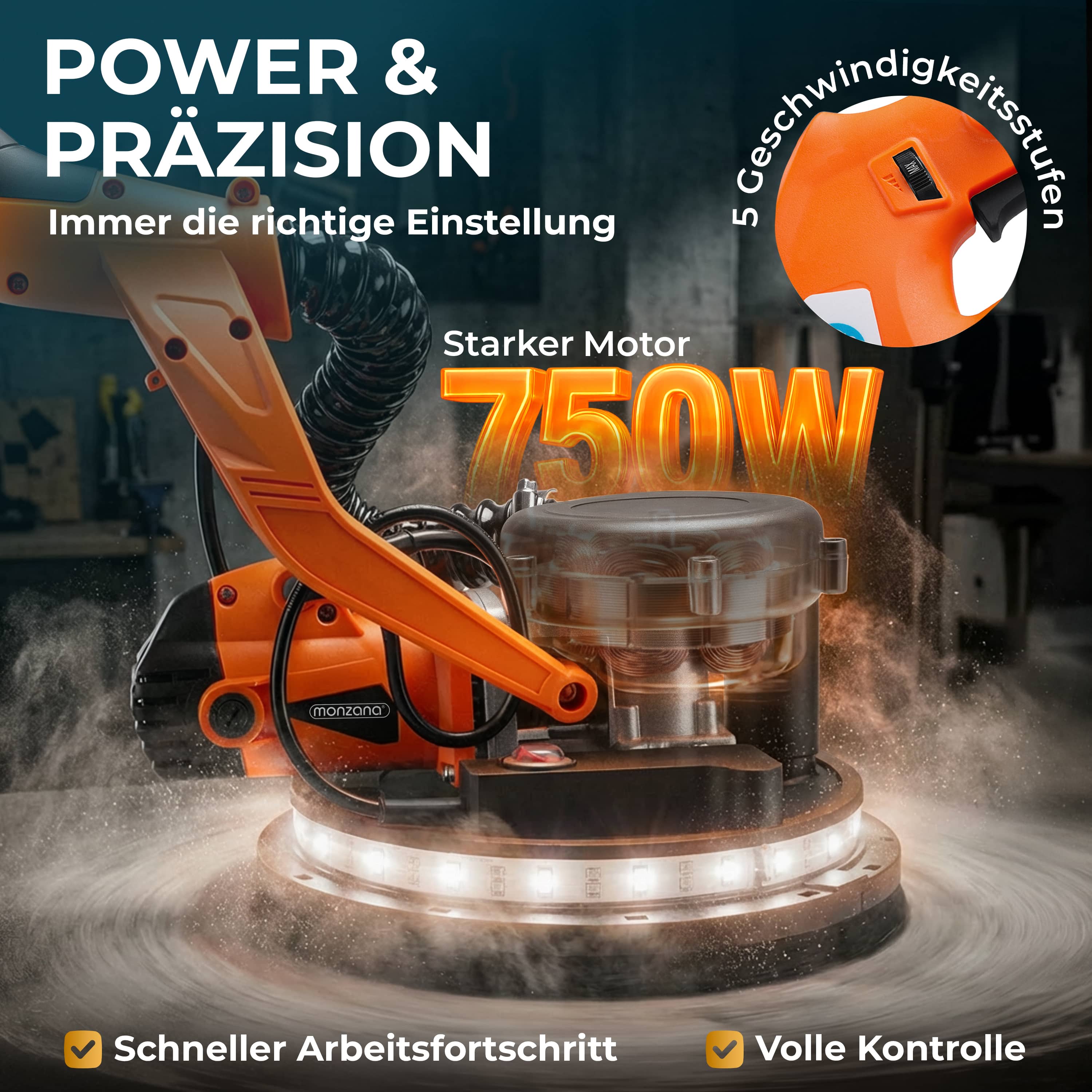 Schuurmachine\u0020750W\u0020Elektrisch