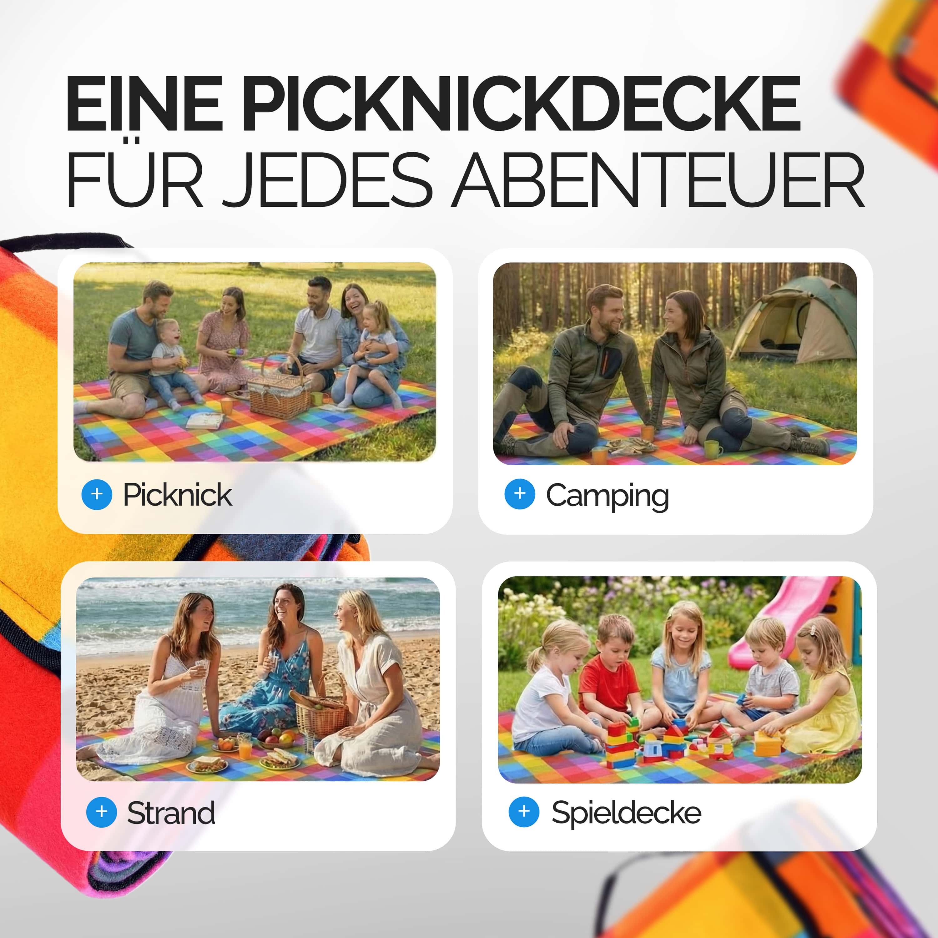 Picknickdeken\u0020Pixel\u00202x2m Picknickdeken\u0020Pixel\u00202x2m