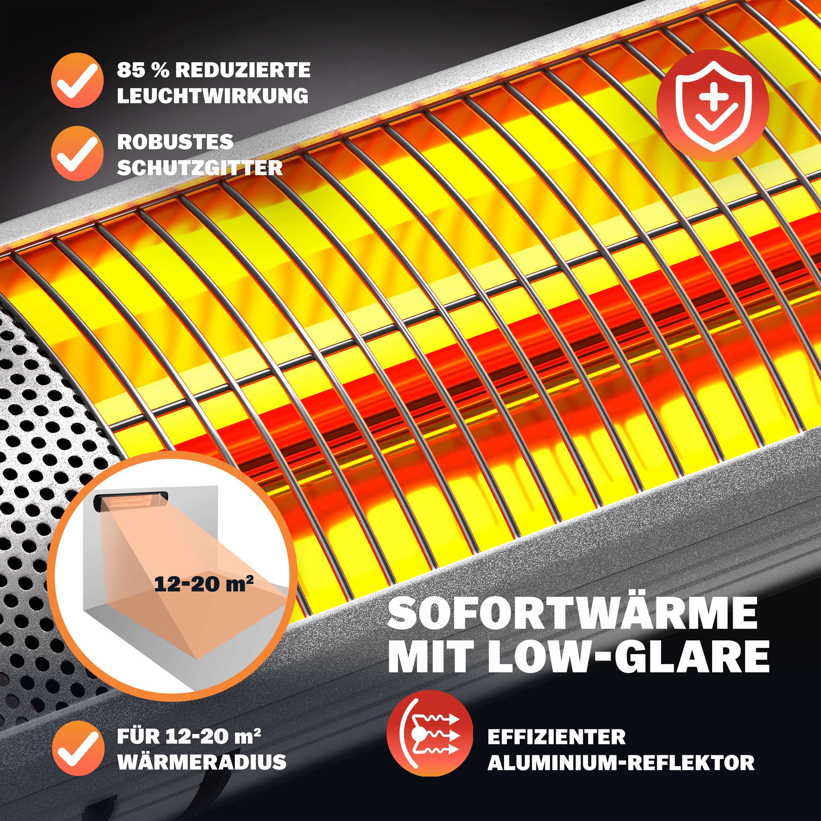 Terrasverwarmer\u0020MZH3000\u0020Zilver\u00203000W Terrasverwarmer\u0020MZH3000\u0020Zilver\u00203000W